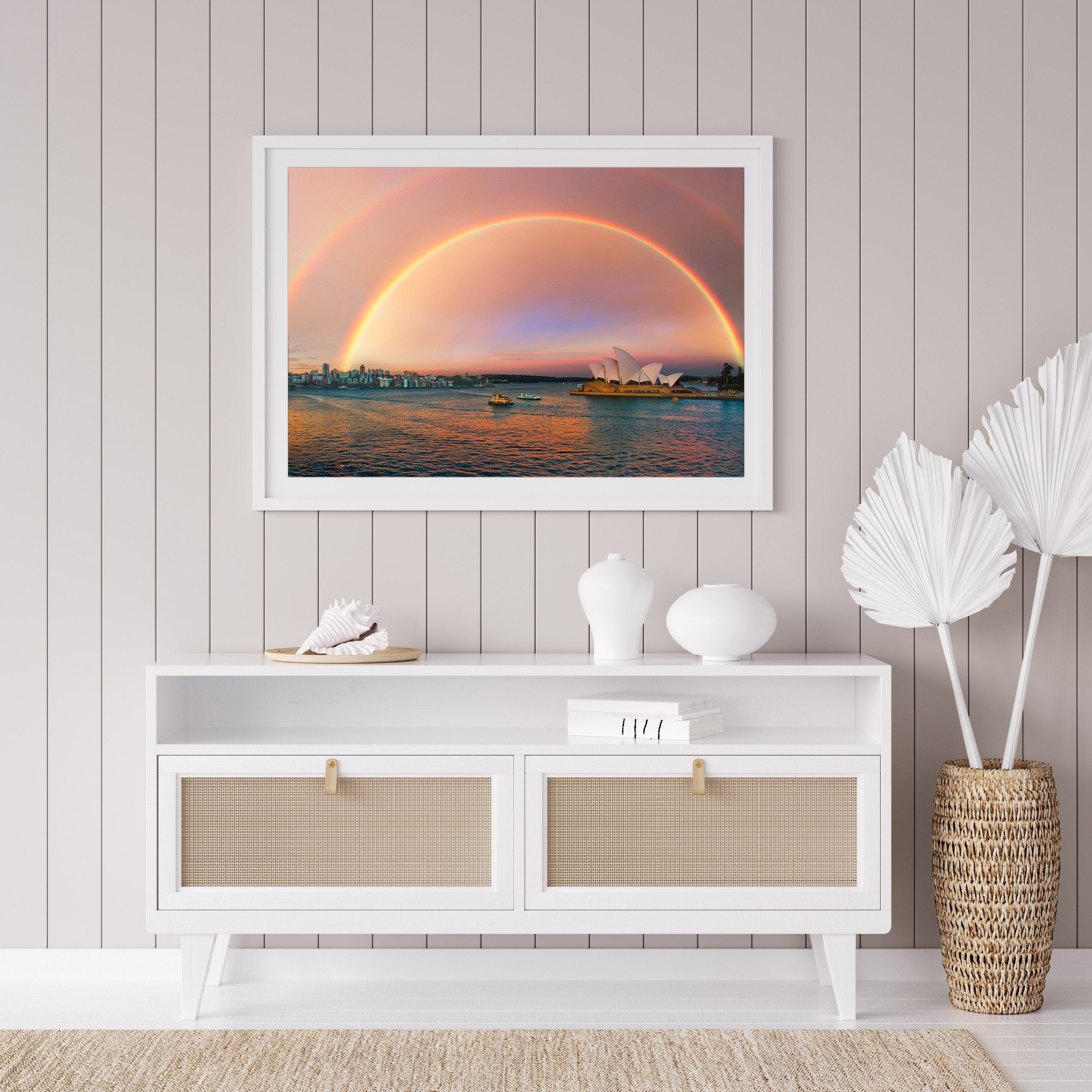 Sunset Bows, Sydney Harbour print