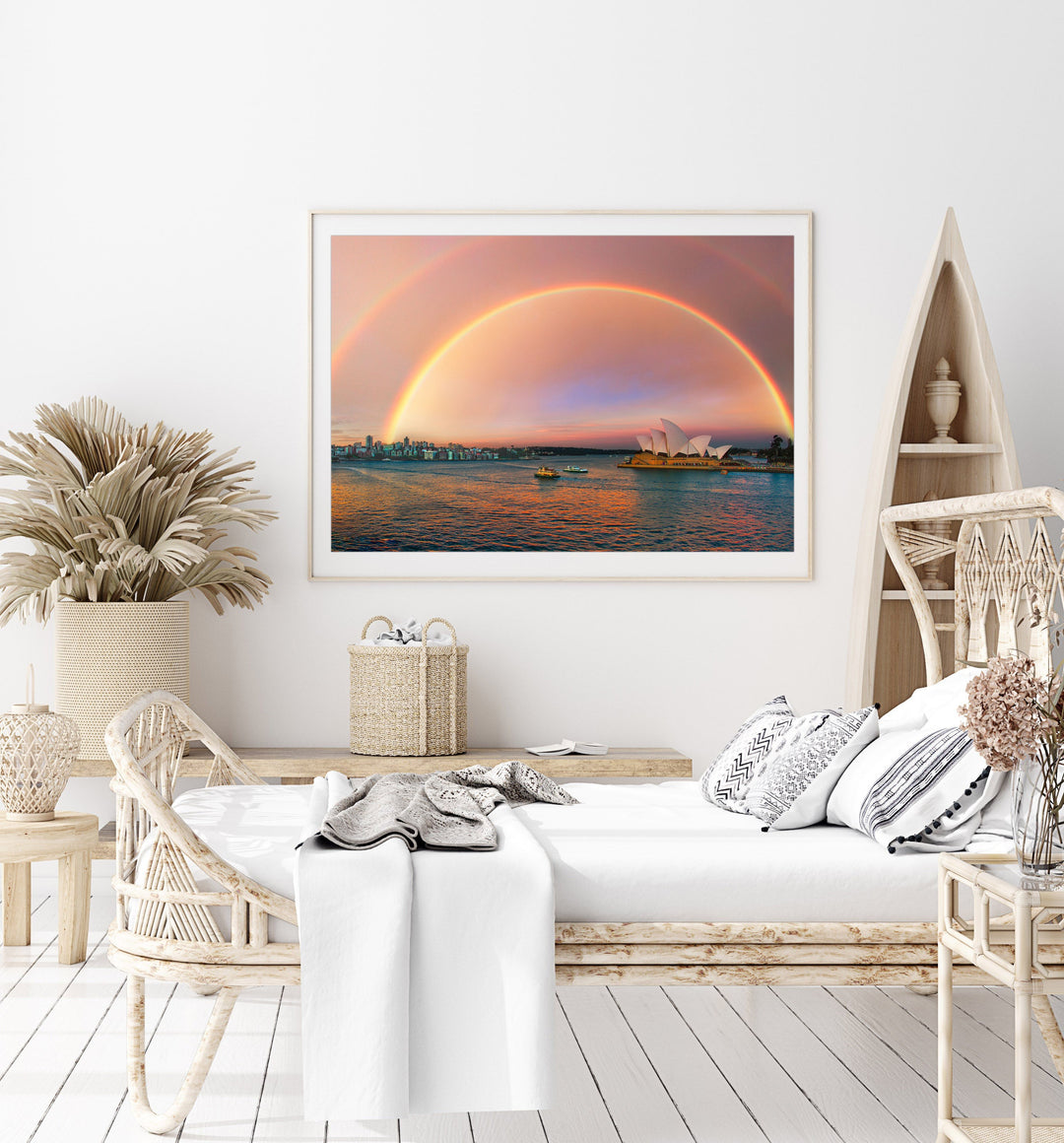 Sunset Bows, Sydney Harbour print