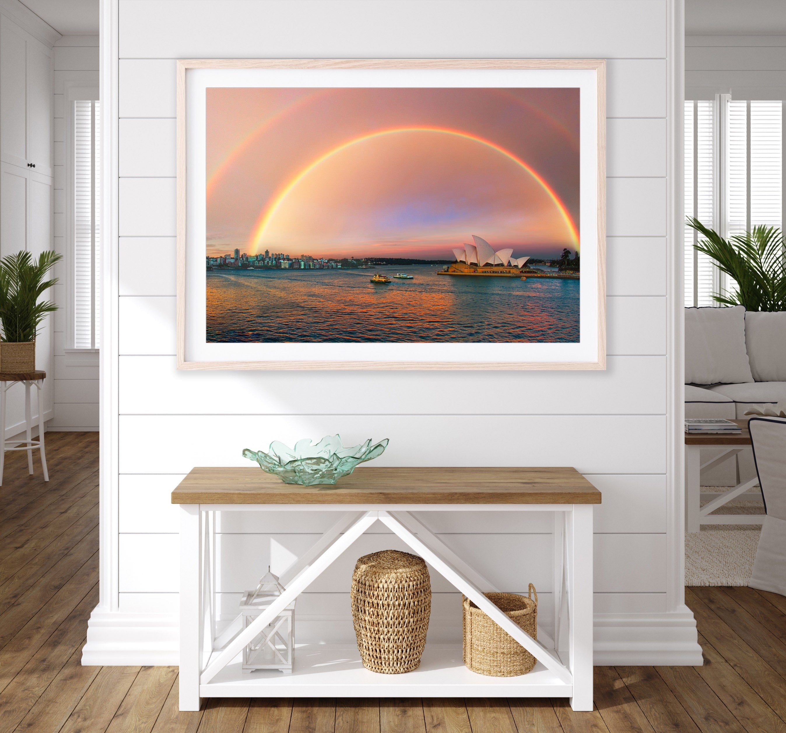 Sunset Bows, Sydney Harbour print