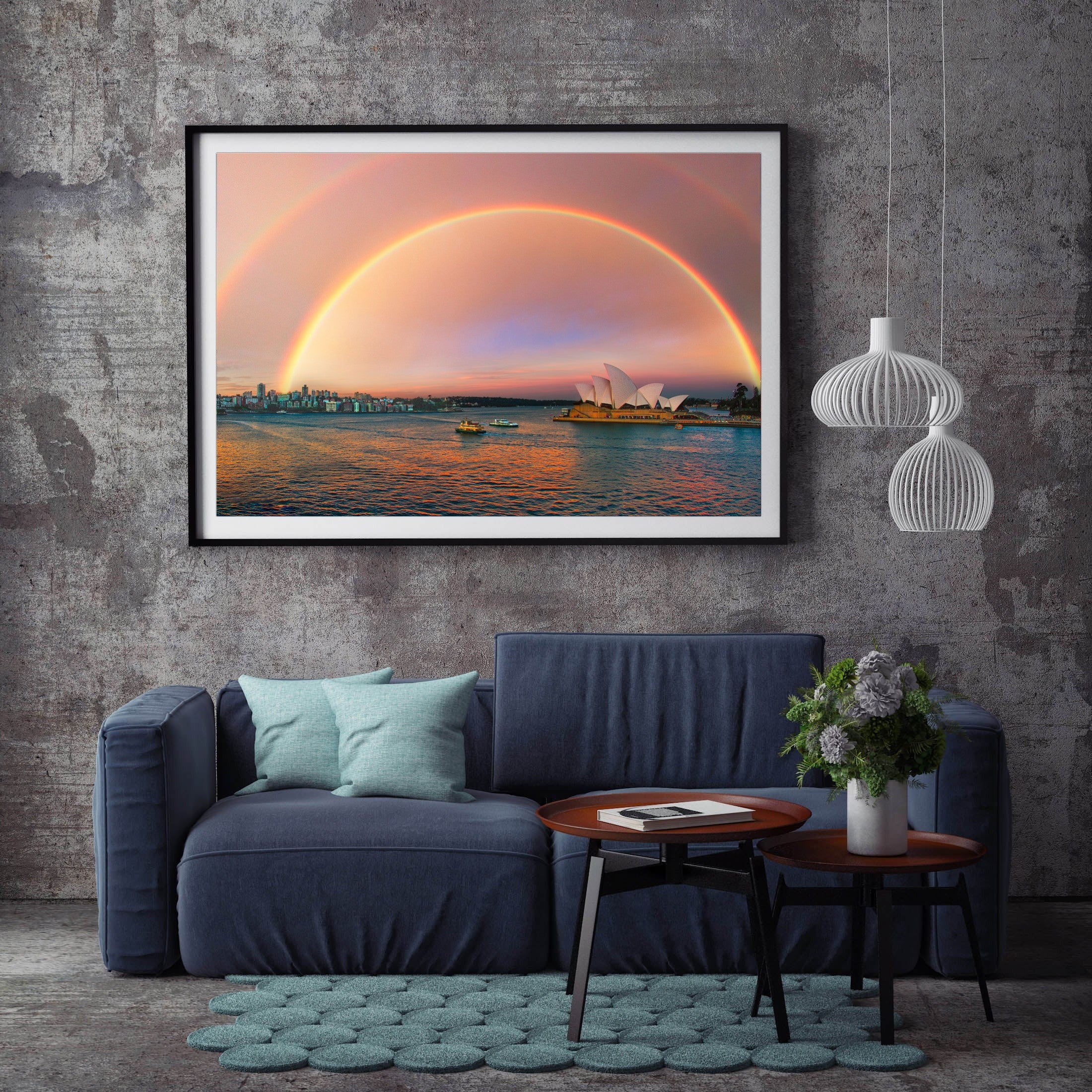 Sunset Bows, Sydney Harbour print