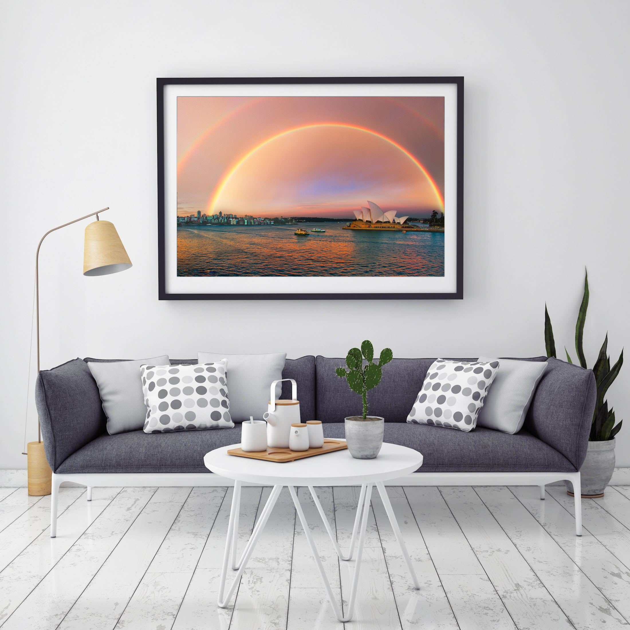 Sunset Bows, Sydney Harbour print
