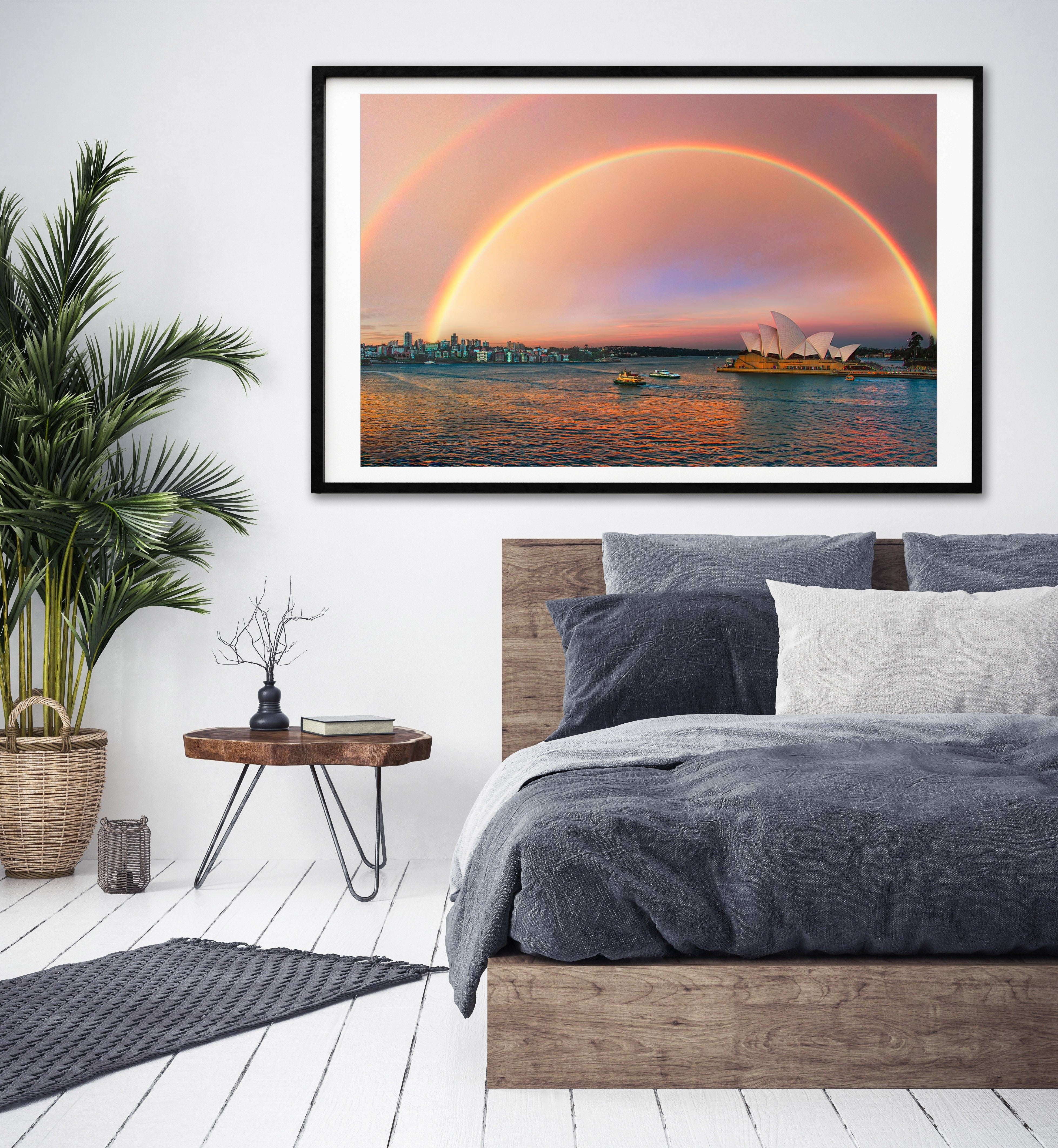 Sunset Bows, Sydney Harbour print