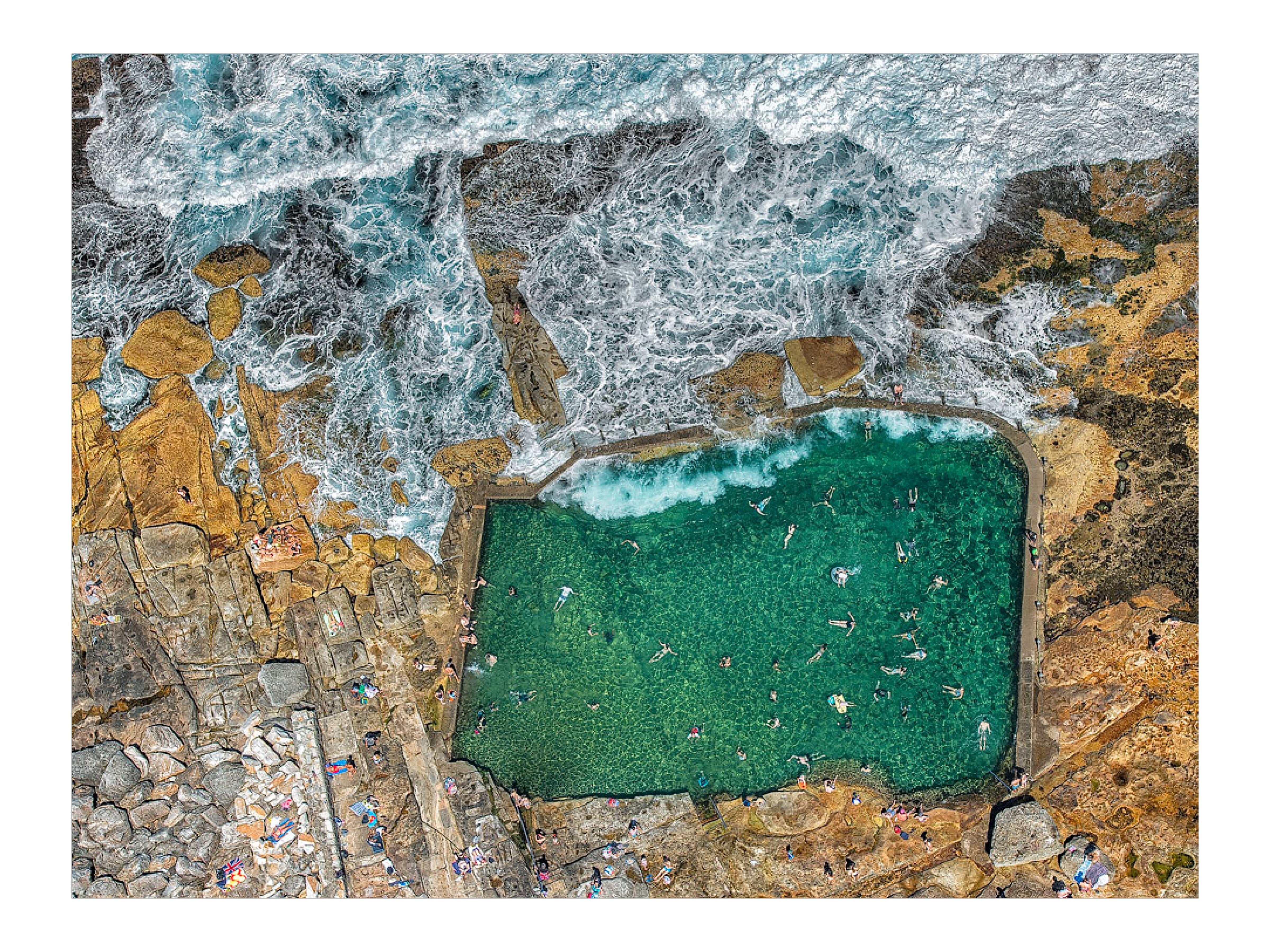 Swim Time, Mahon Pool print