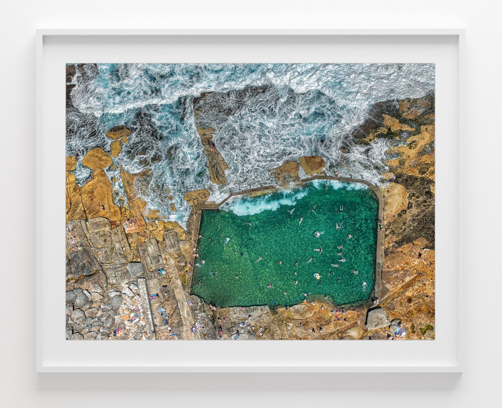 Swim Time, Mahon Pool print