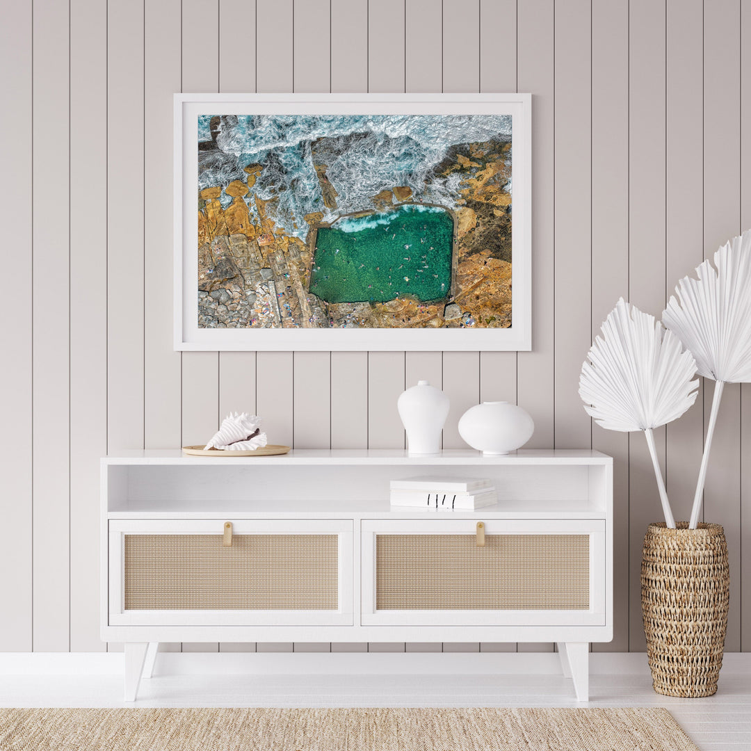 Swim Time, Mahon Pool print