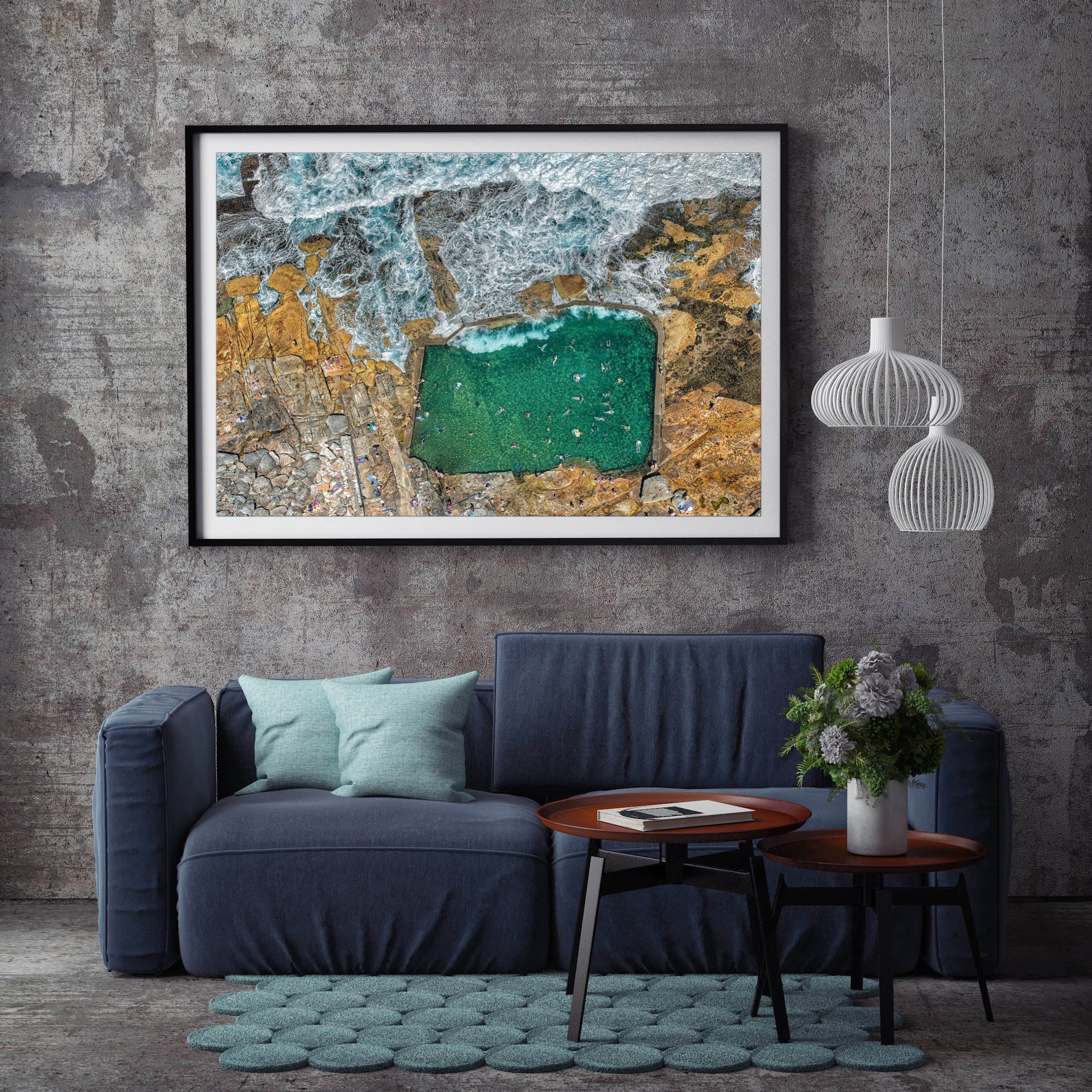 Swim Time, Mahon Pool print