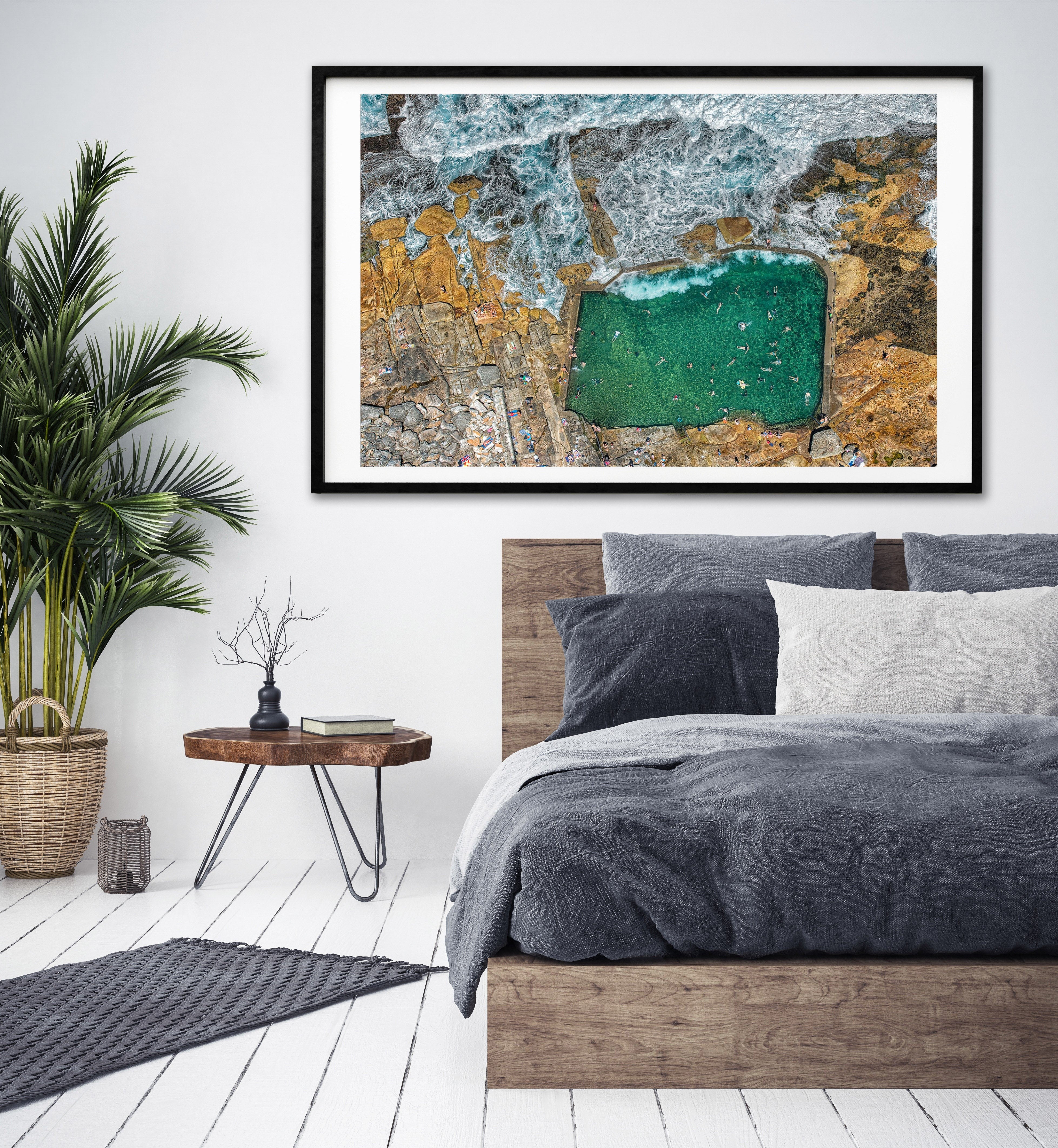 Swim Time, Mahon Pool print