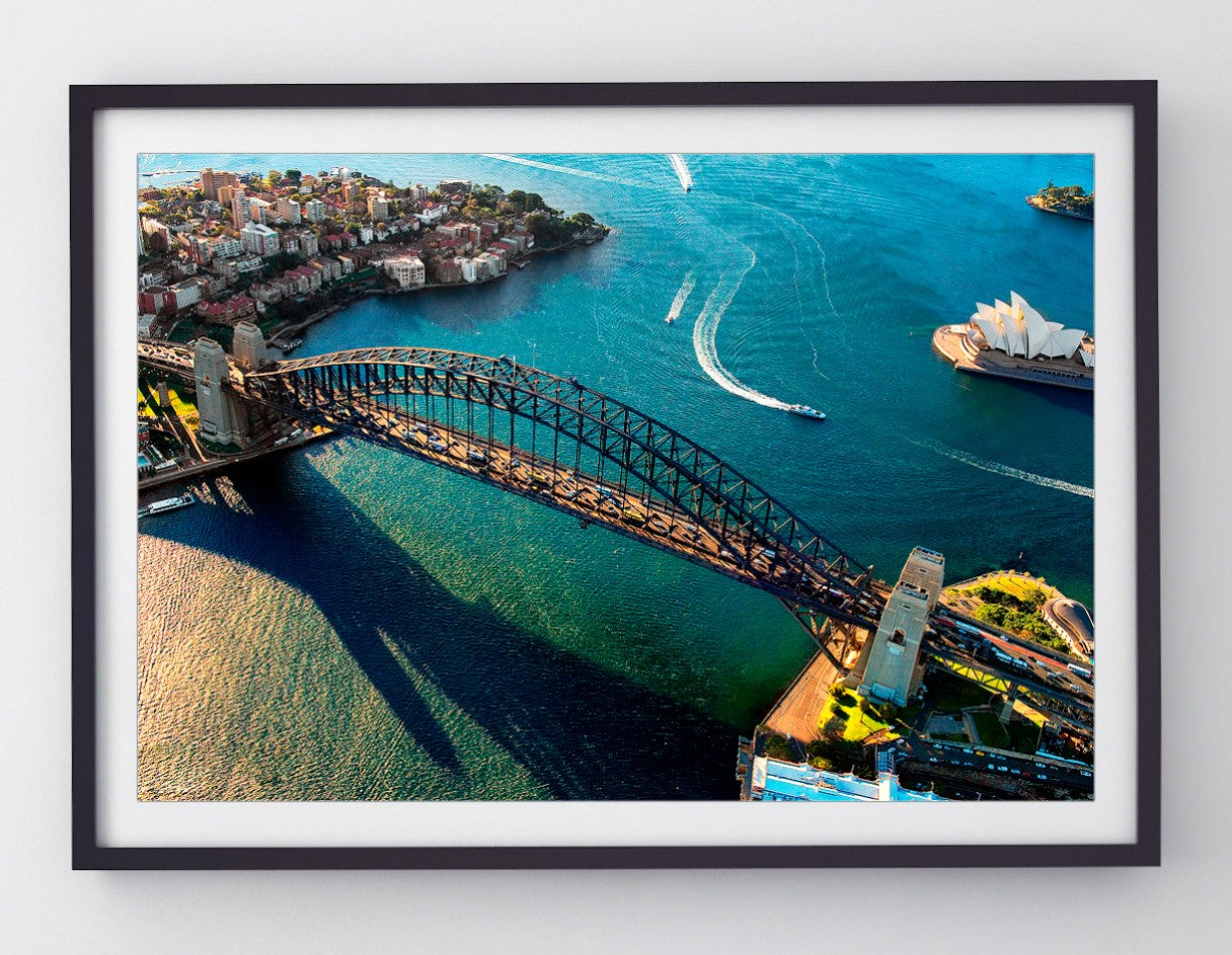 Taking Flight, Sydney Harbour print