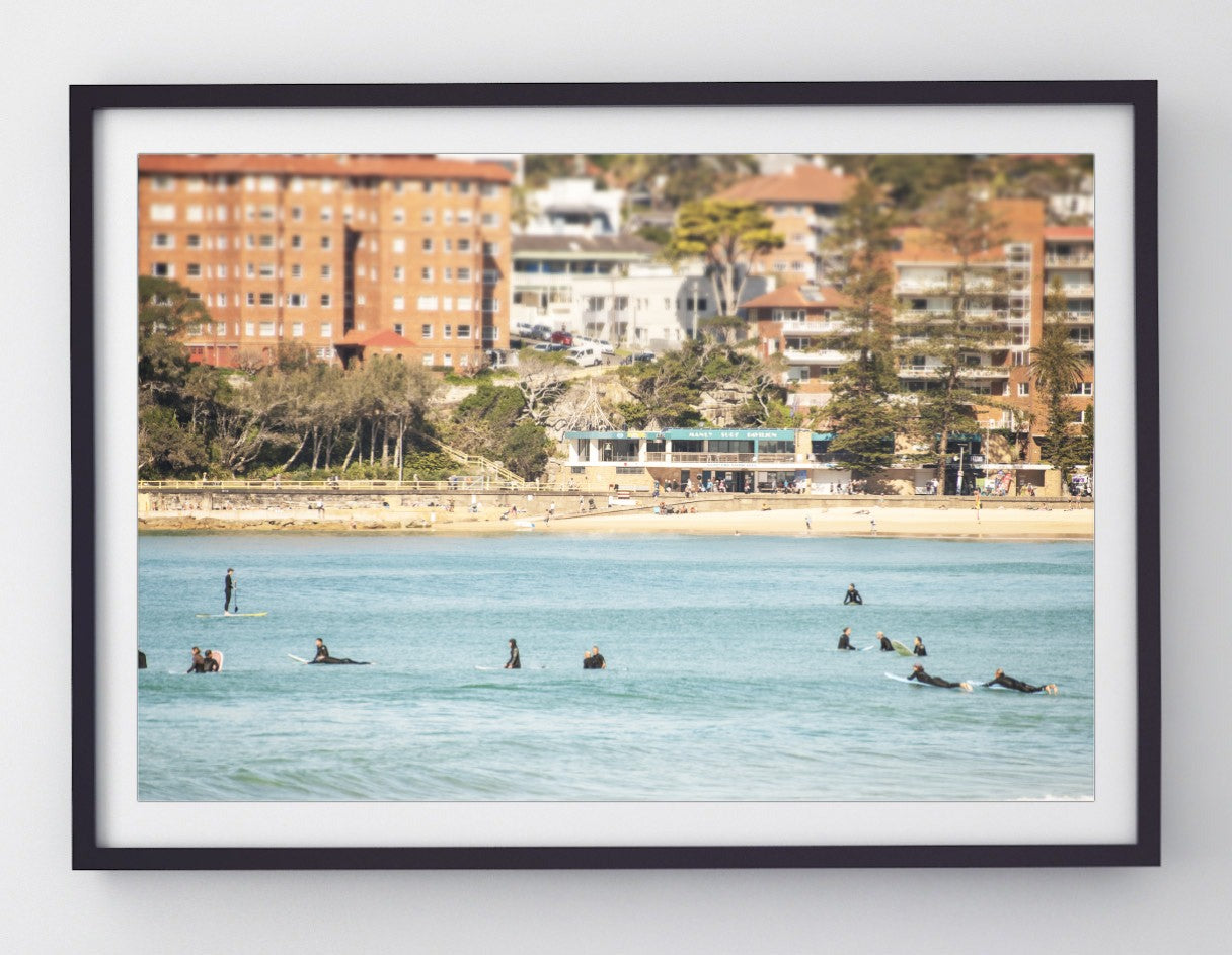 The Pavilion, Manly print