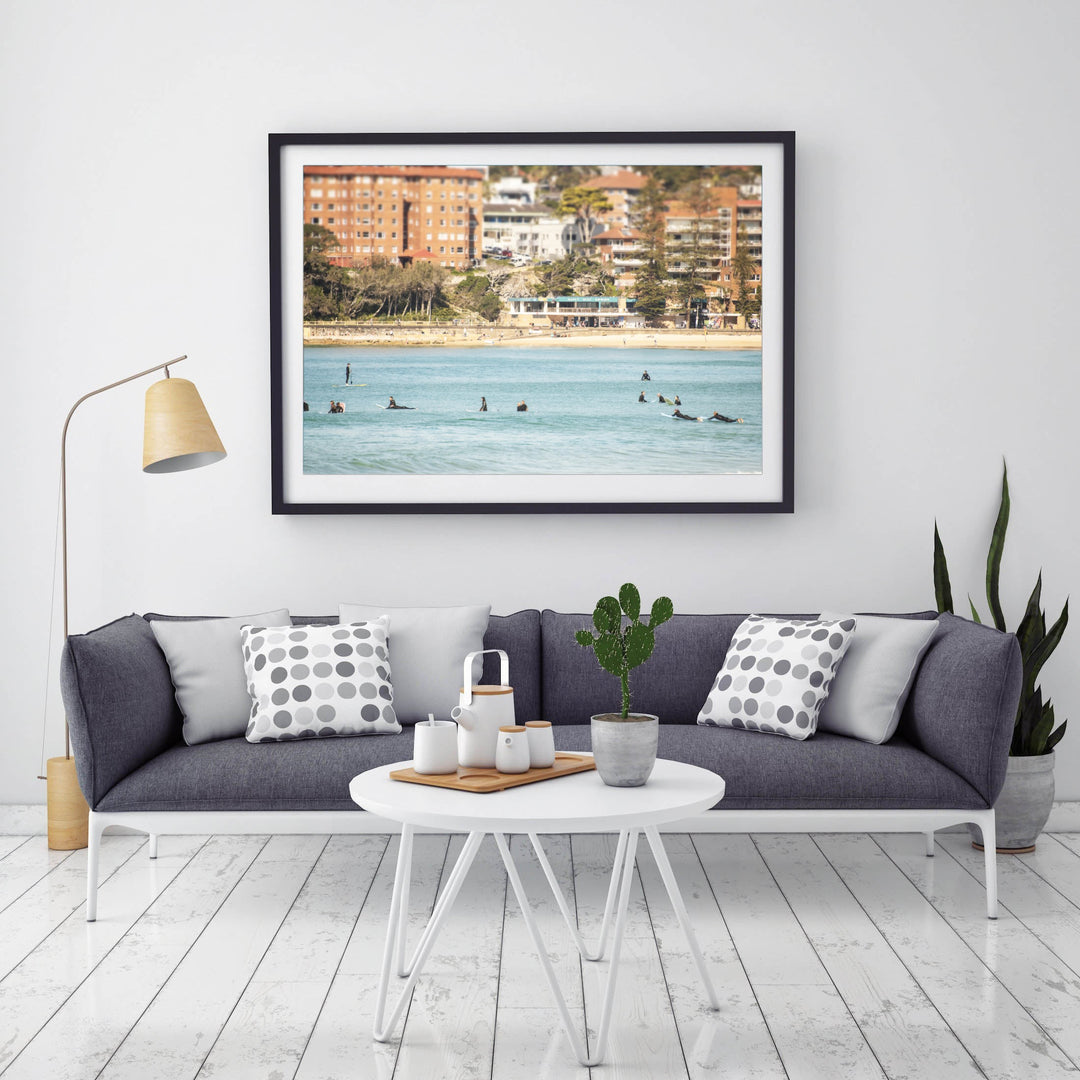 The Pavilion, Manly print