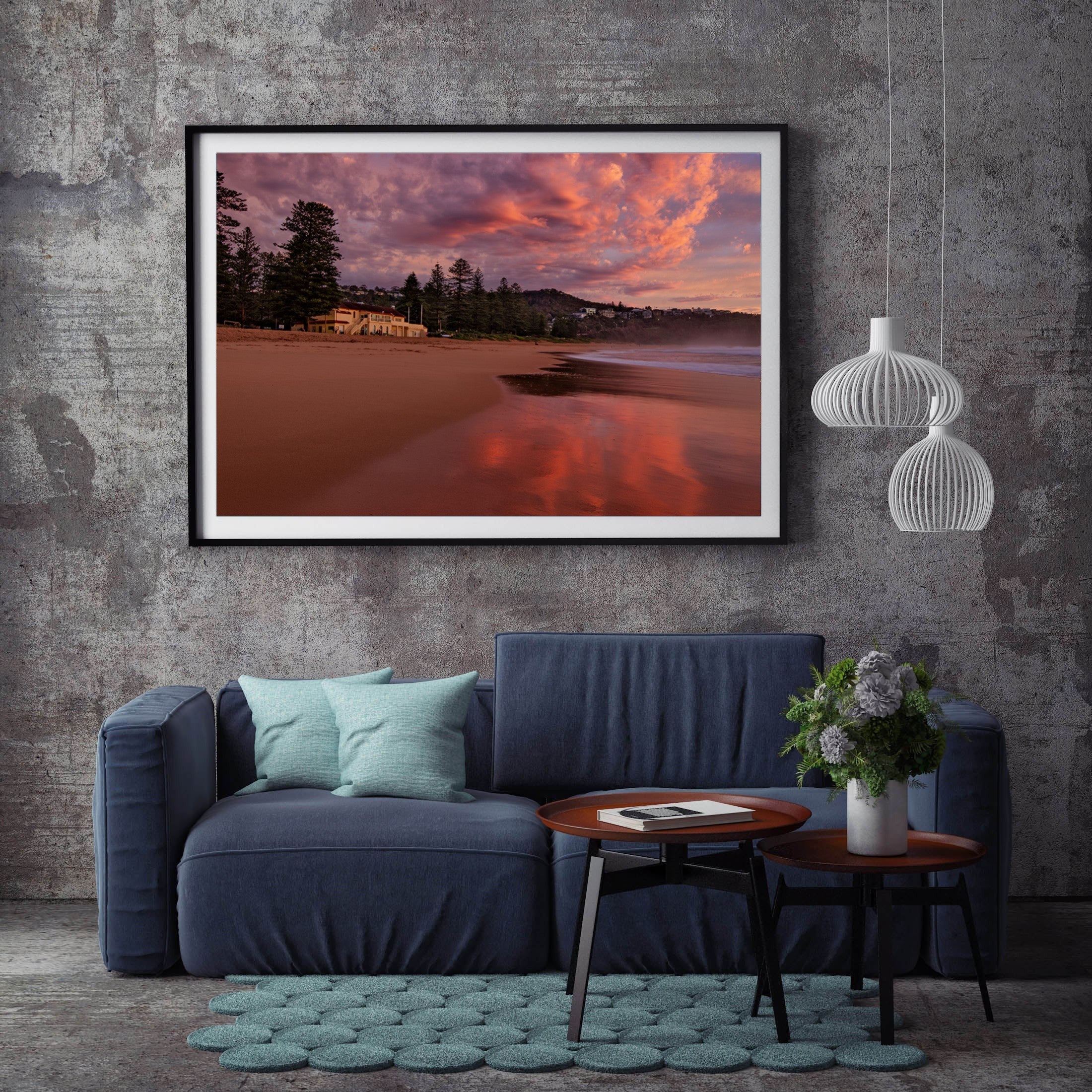 The Pines, Newport print