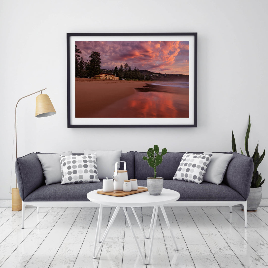 The Pines, Newport print