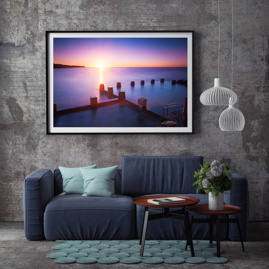 Winter Spray, Coogee print