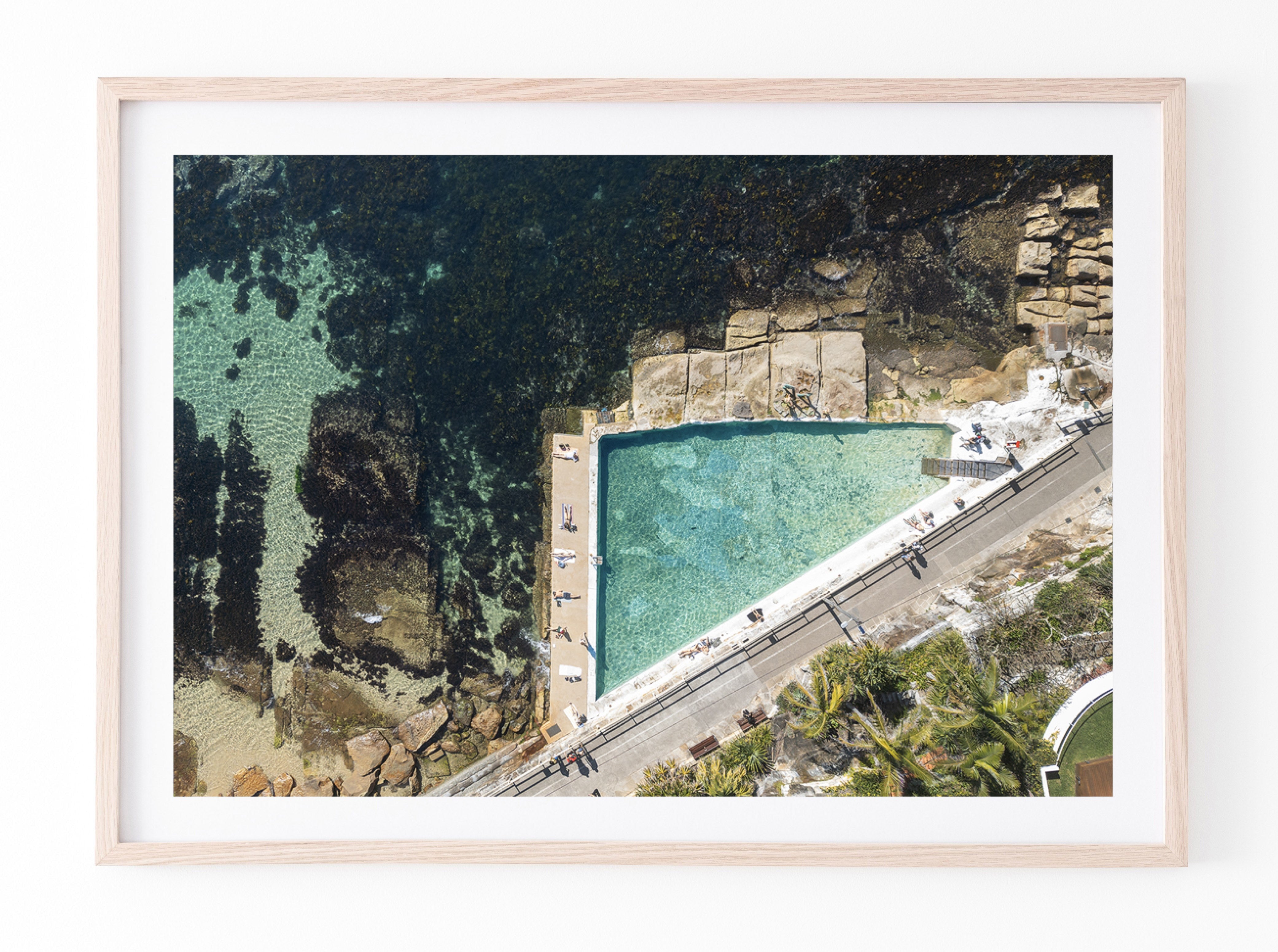 Winter Sun, Manly print