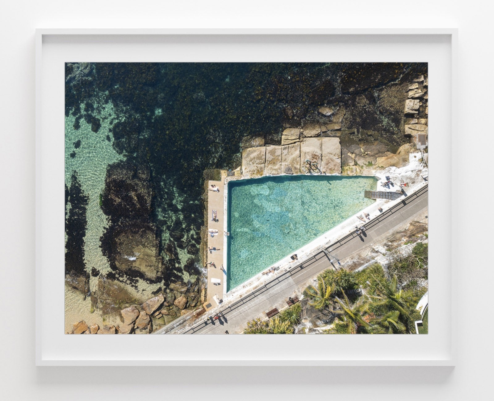 Winter Sun, Manly print