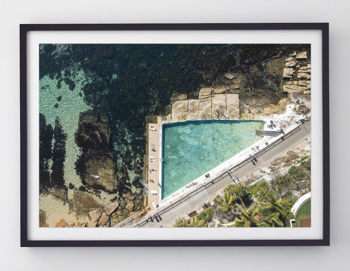 Winter Sun, Manly print