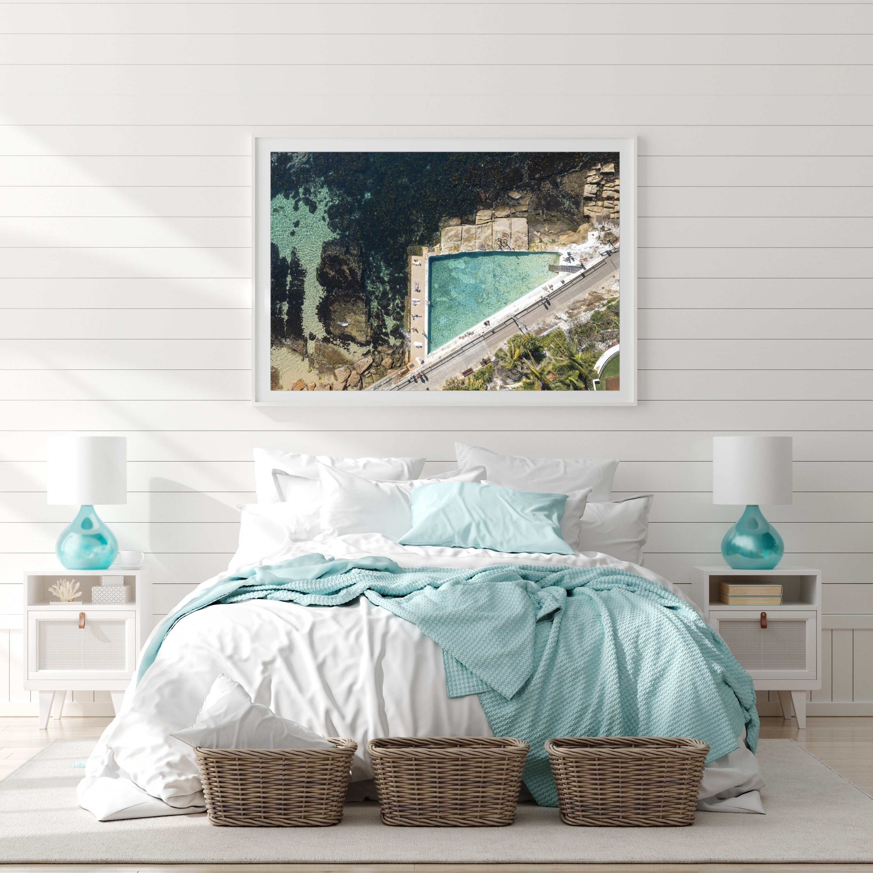 Winter Sun, Manly print