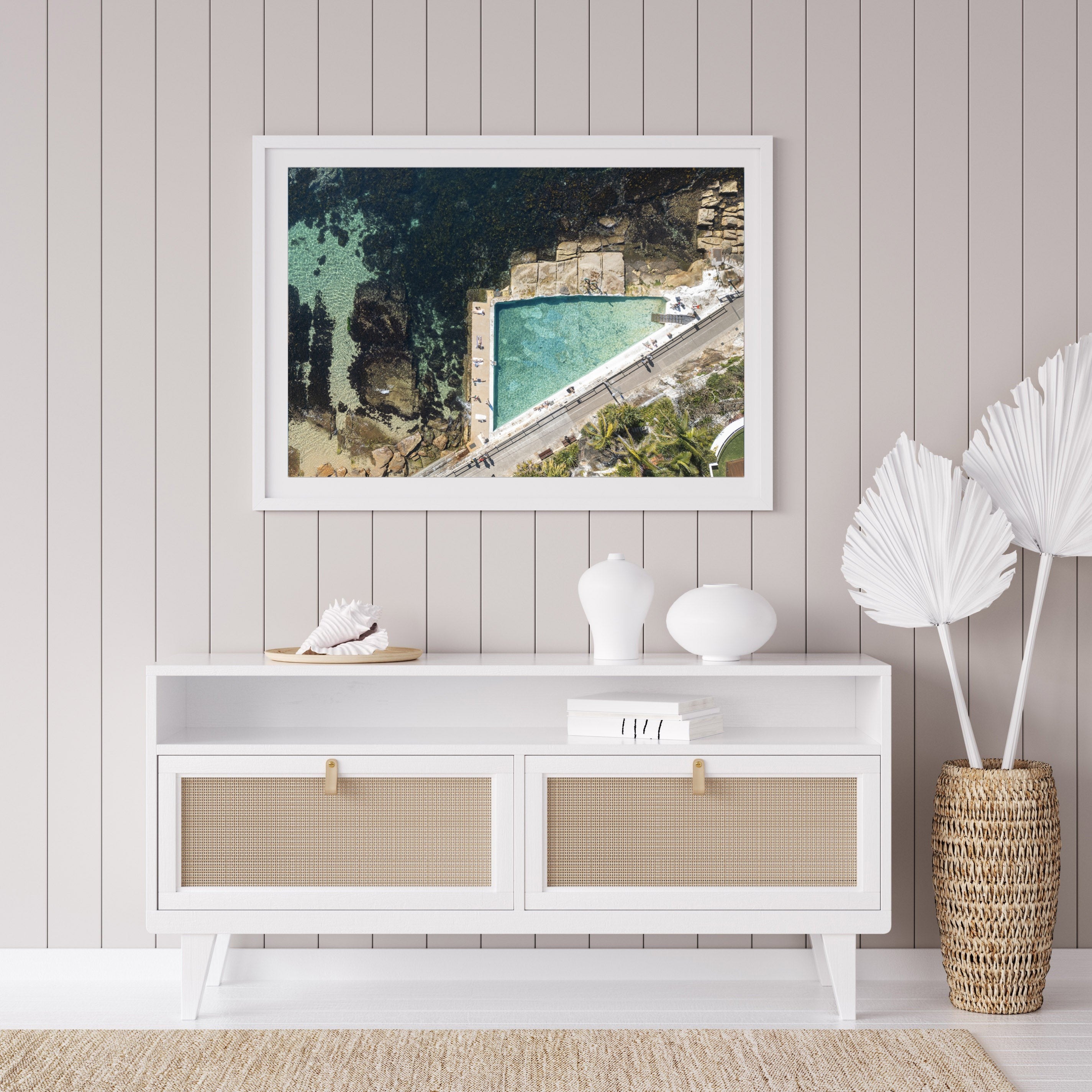 Winter Sun, Manly print