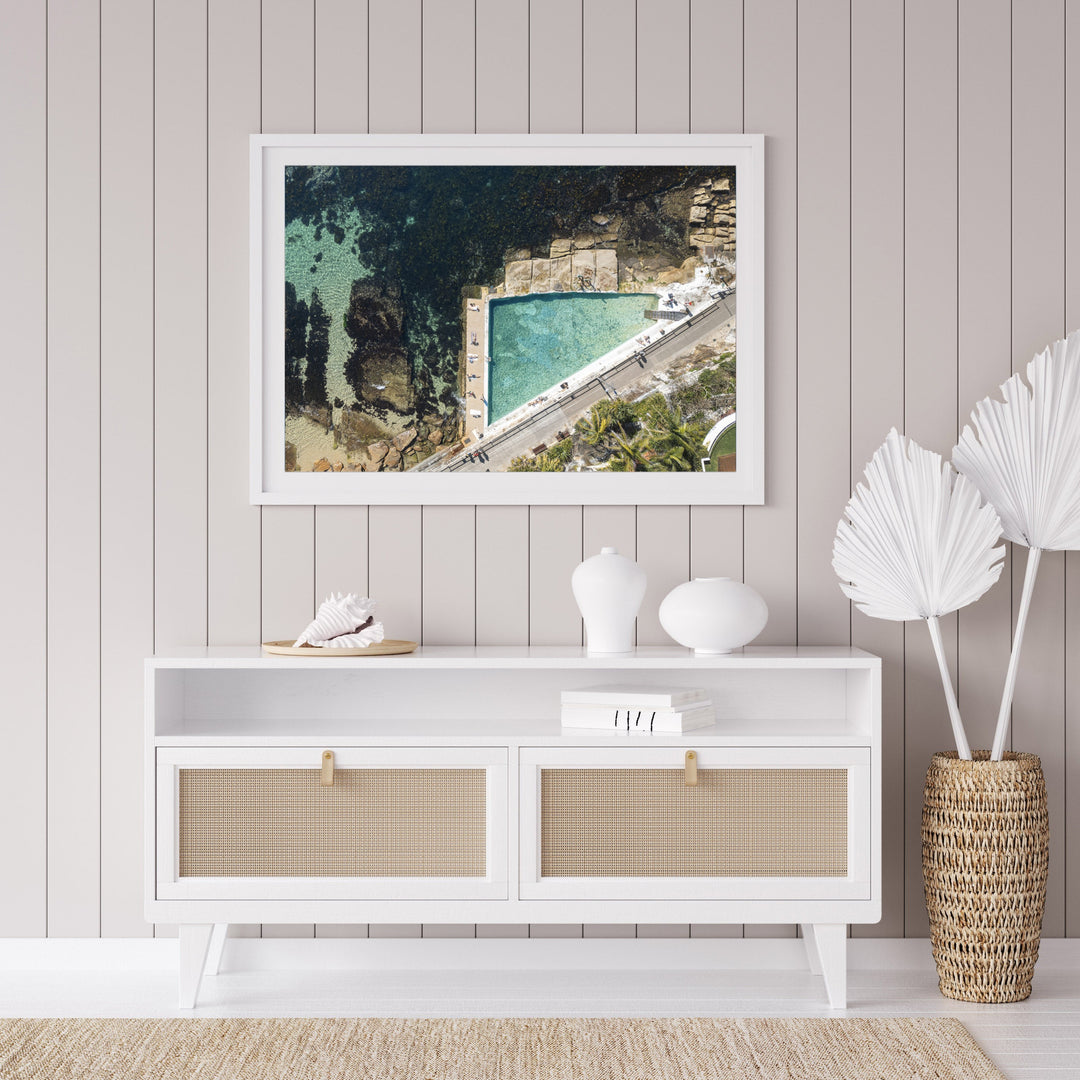 Winter Sun, Manly print
