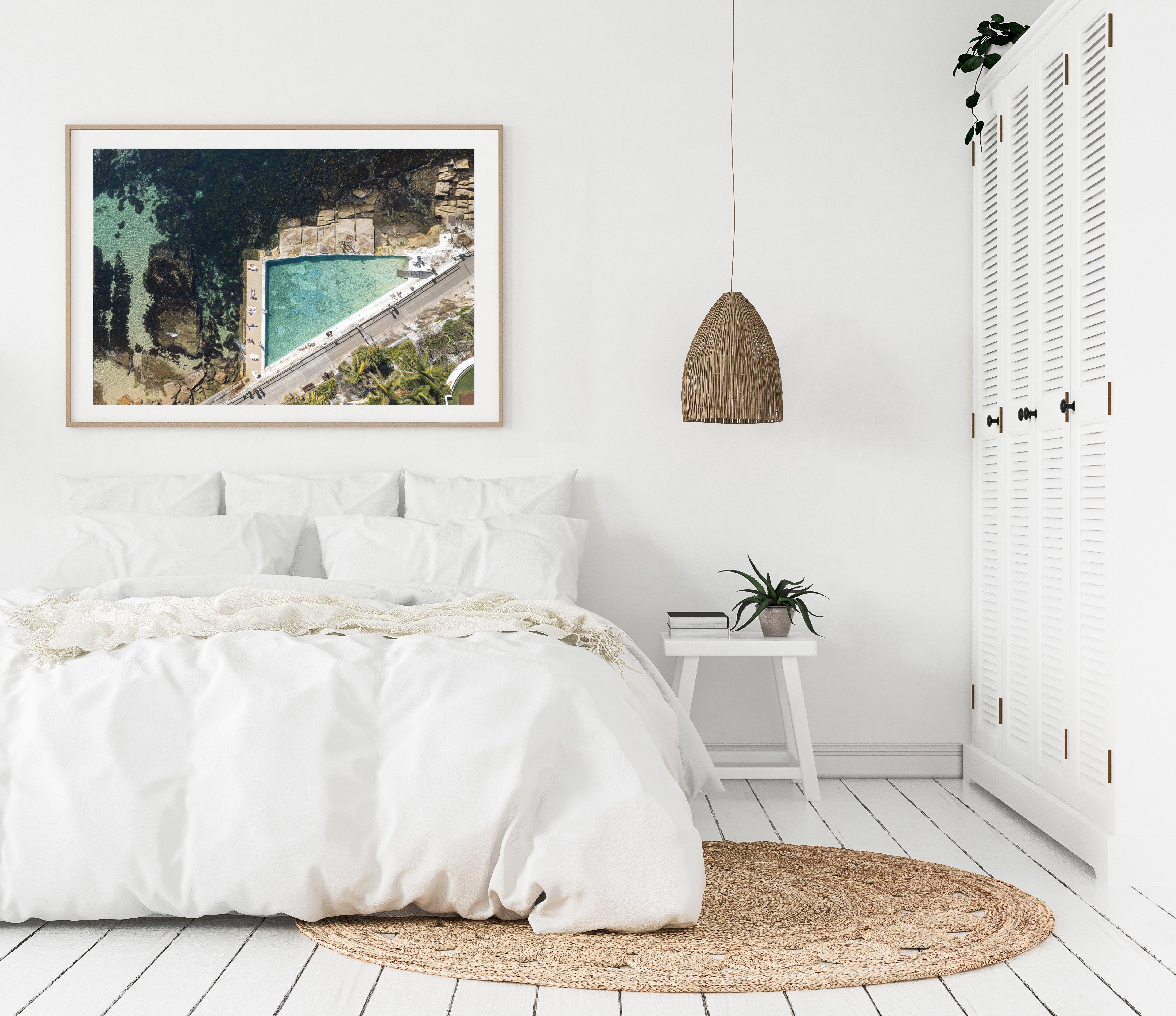 Winter Sun, Manly print
