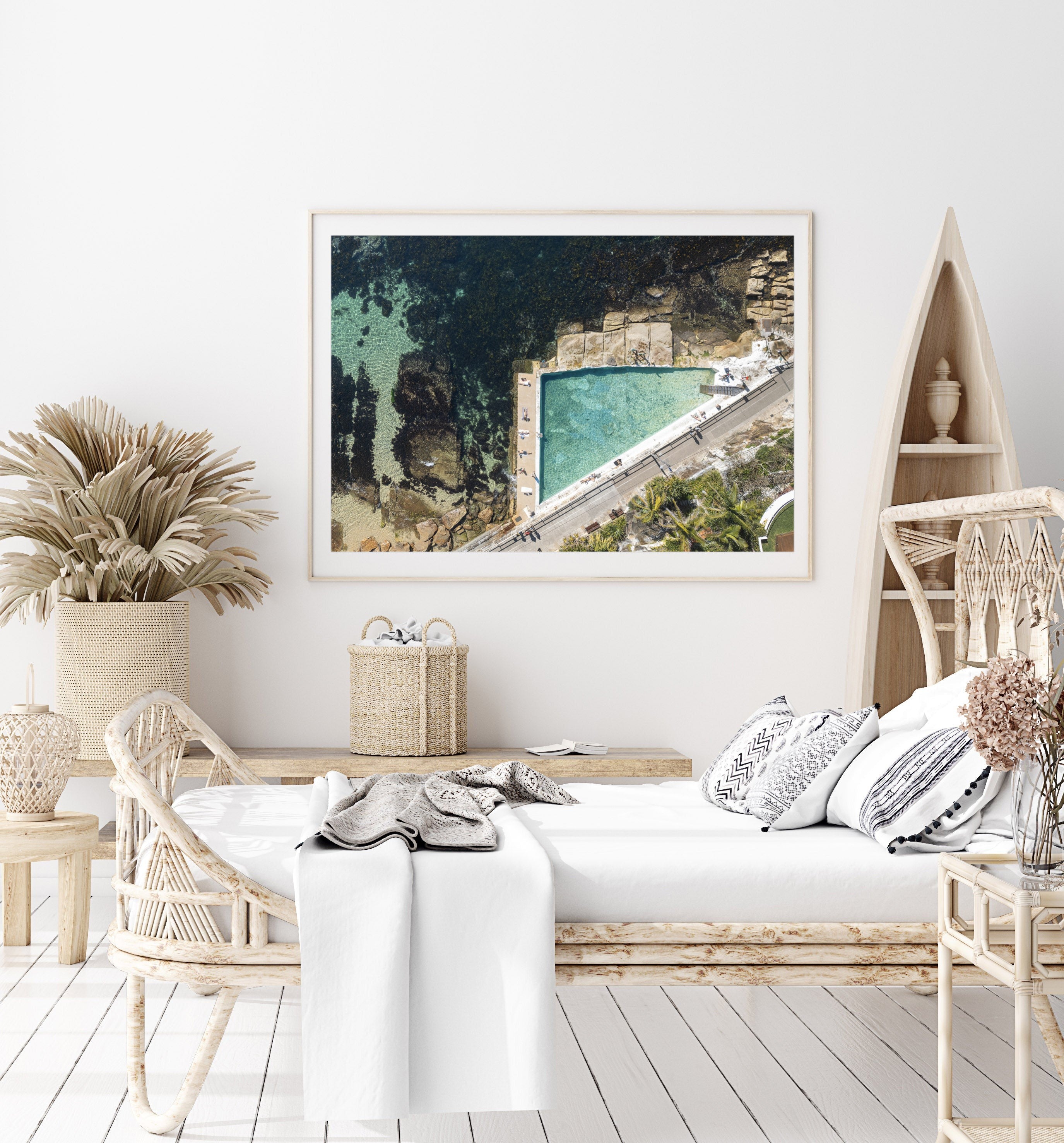 Winter Sun, Manly print