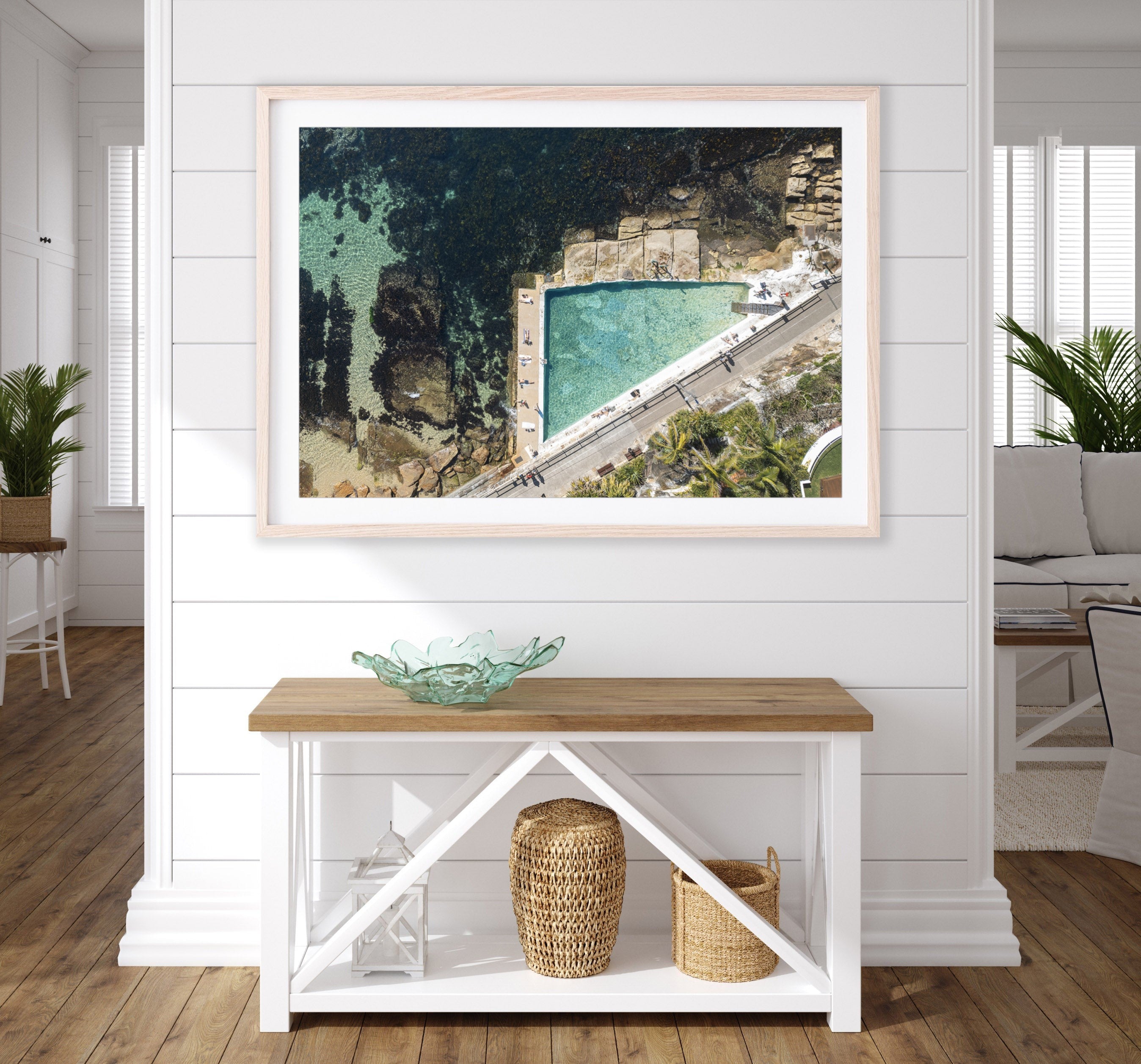 Winter Sun, Manly print