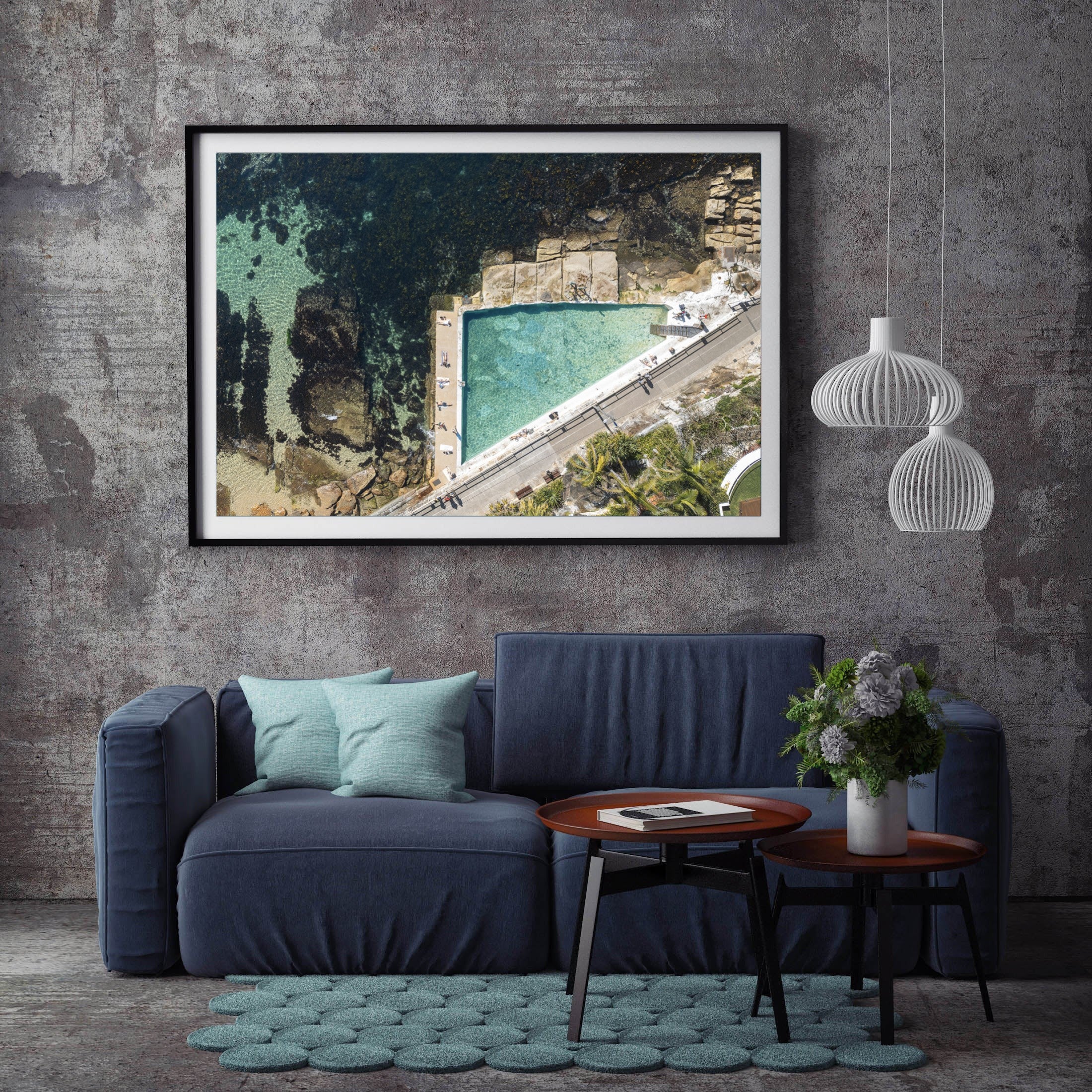 Winter Sun, Manly print