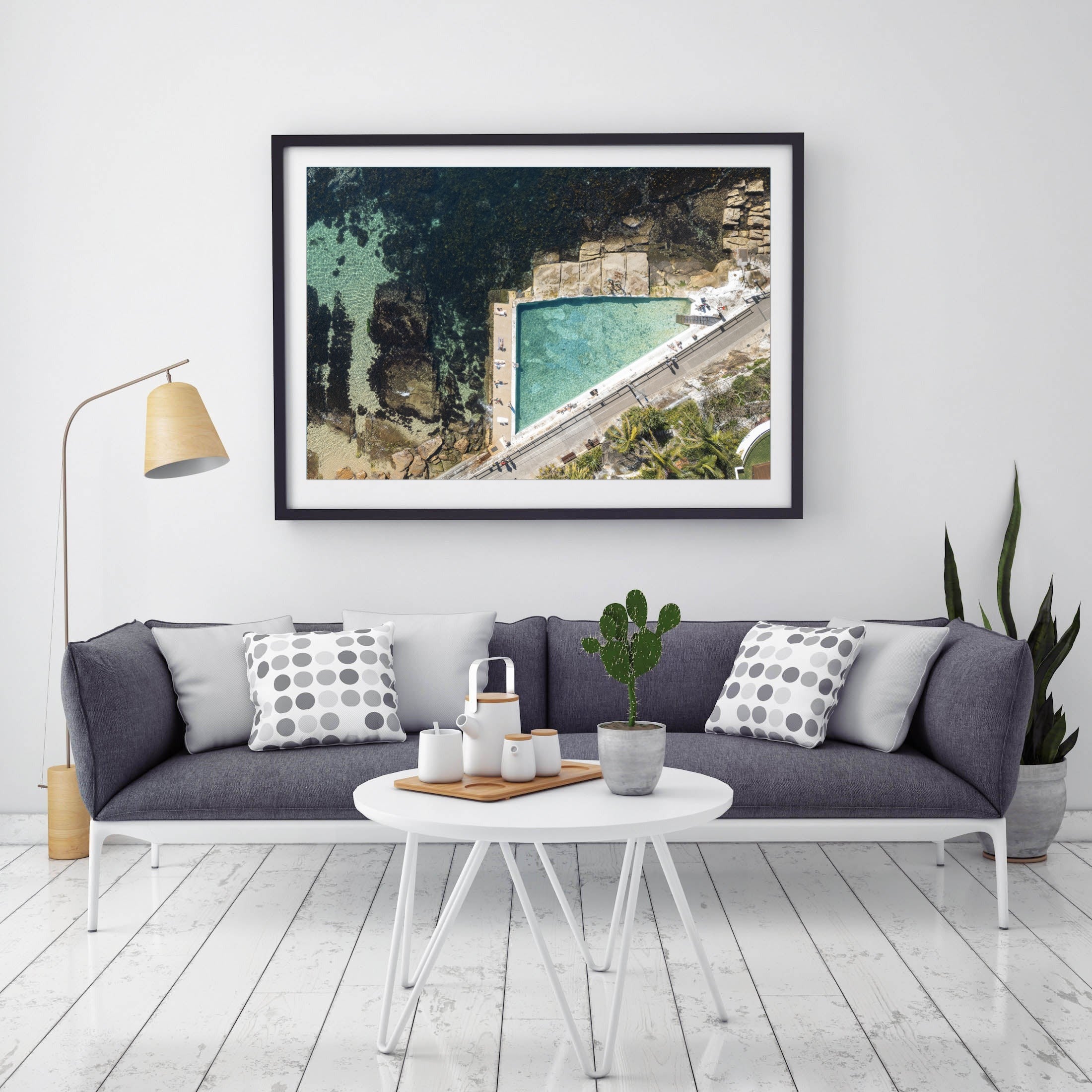 Winter Sun, Manly print