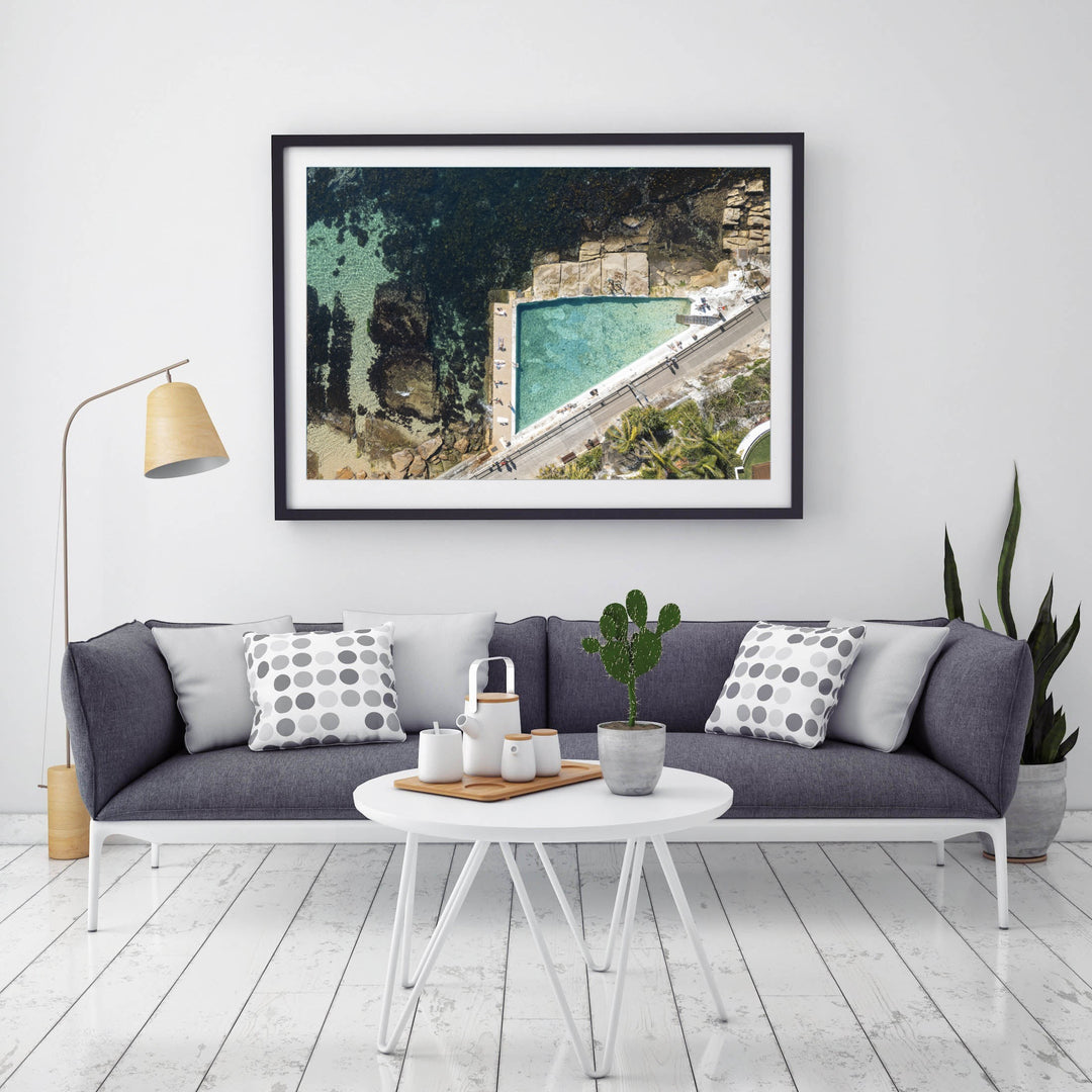 Winter Sun, Manly print
