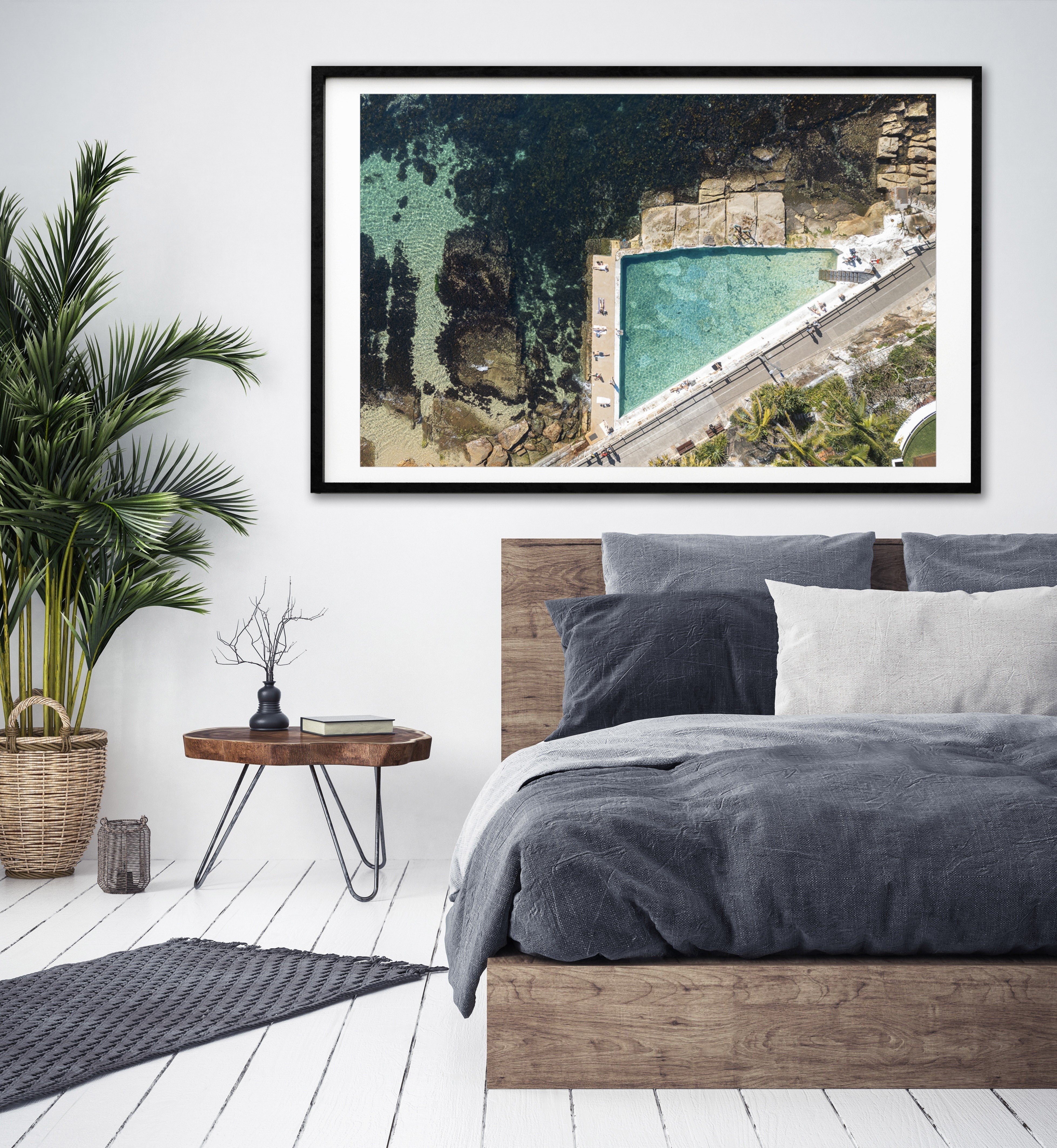 Winter Sun, Manly print