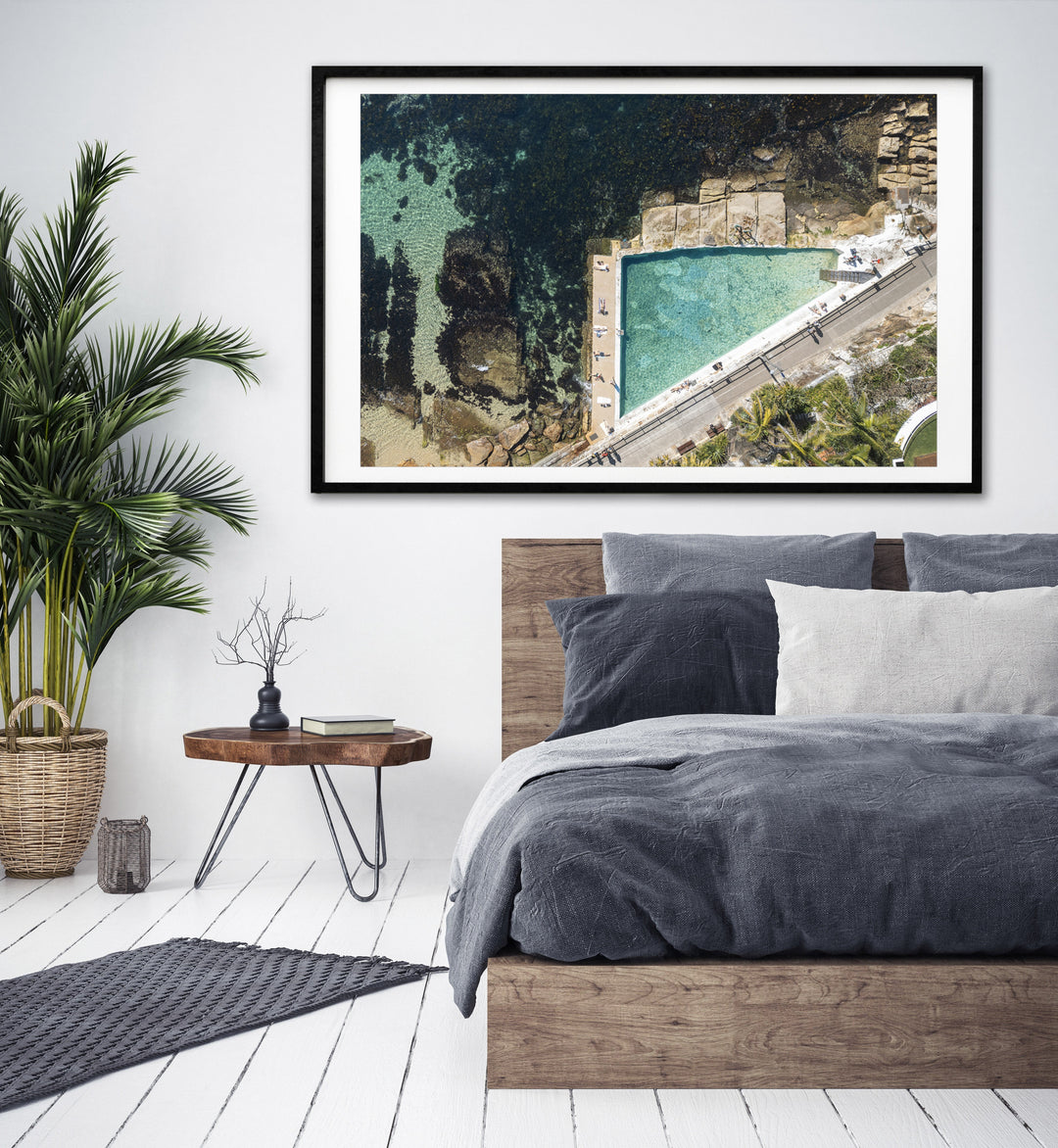 Winter Sun, Manly print