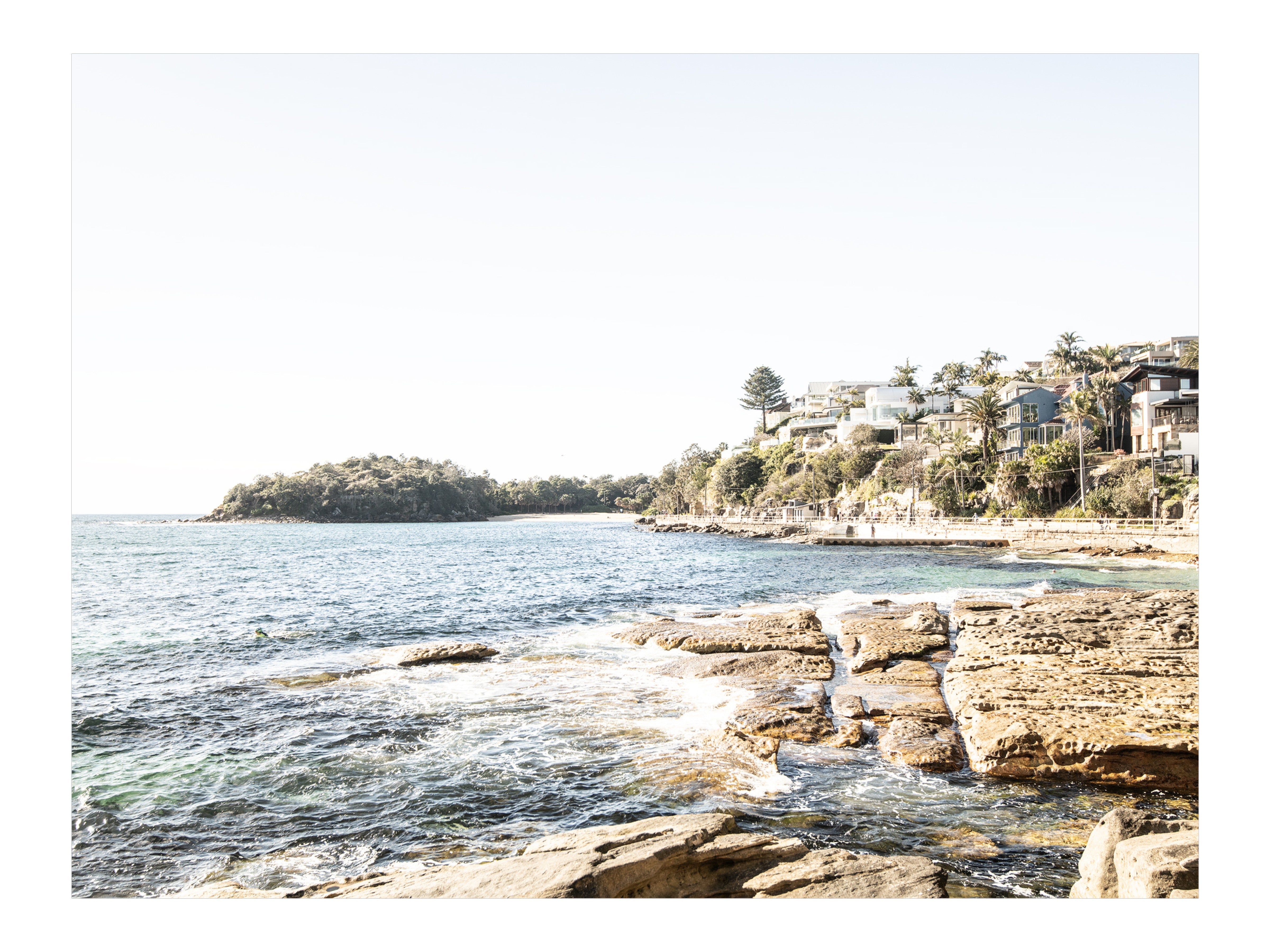 Winter Warming, Manly print