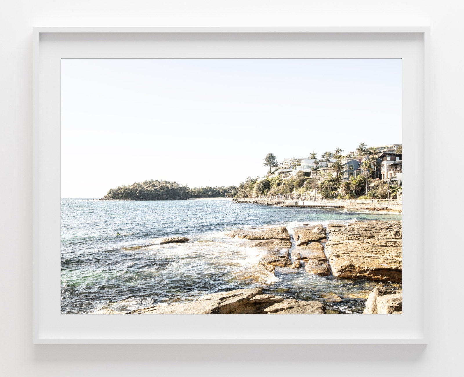 Winter Warming, Manly print