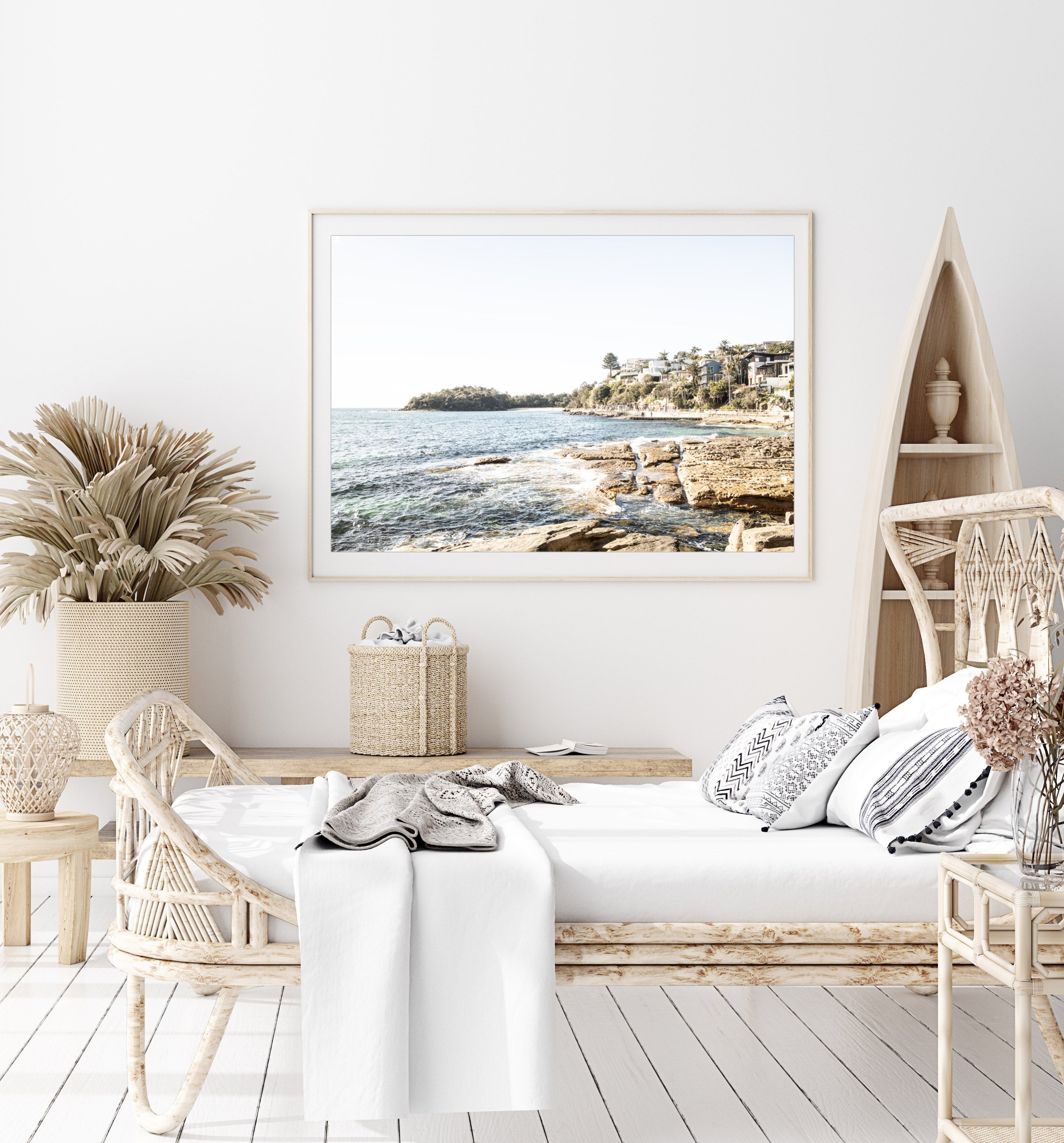 Winter Warming, Manly print