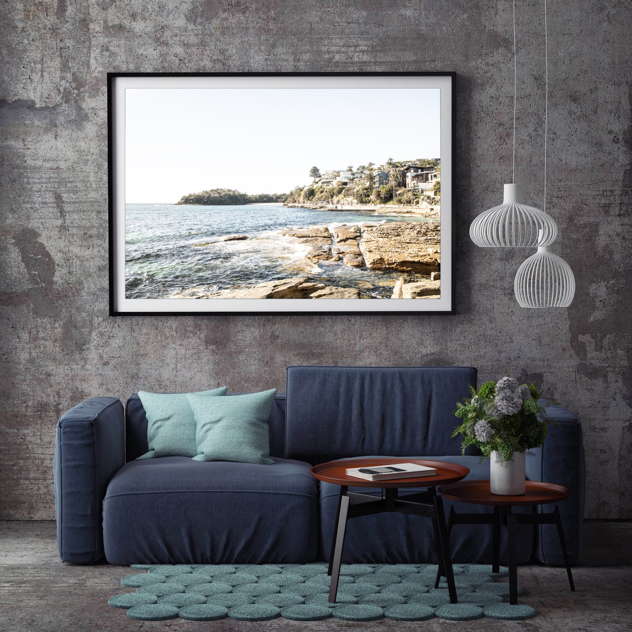 Winter Warming, Manly print