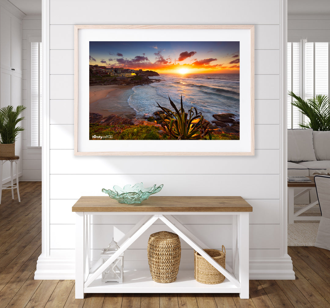 Basking, Tamarama, fine art photograph by Richard Hirst