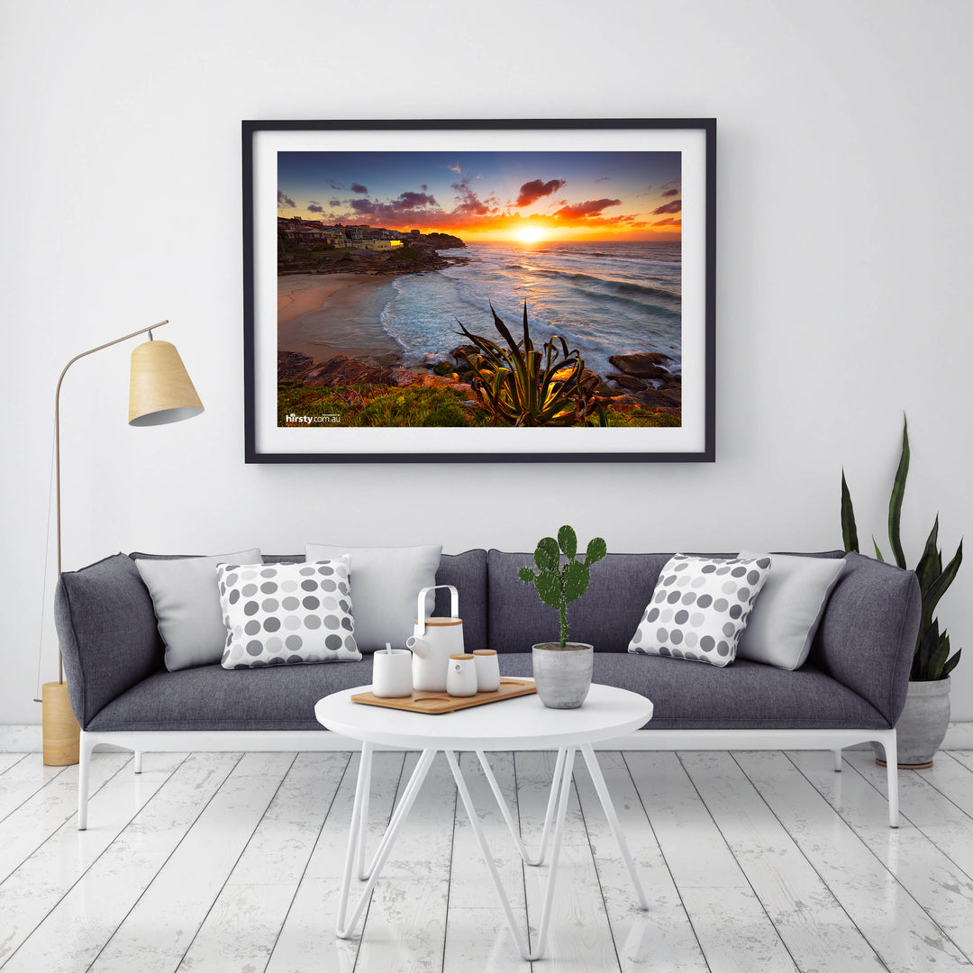 Basking, Tamarama, fine art photograph by Richard Hirst