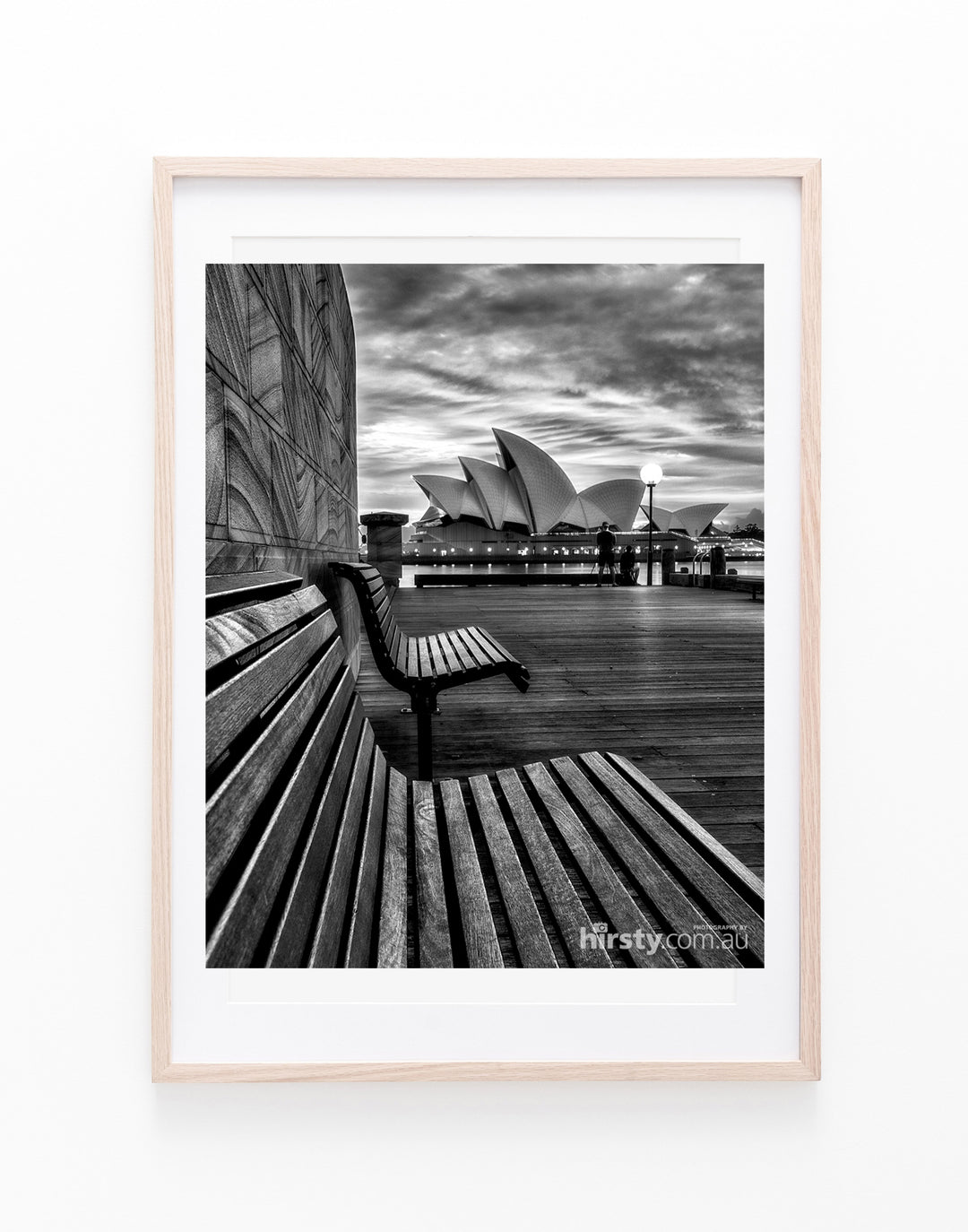 Benching, Sydney Harbour, fine art photograph by Richard Hirst