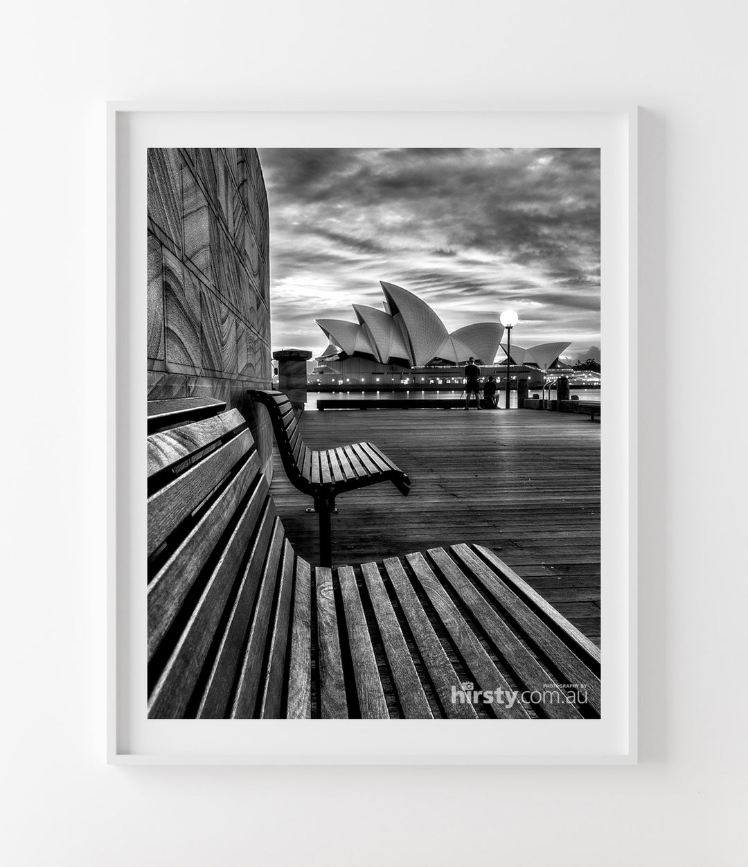 Benching, Sydney Harbour, fine art photograph by Richard Hirst
