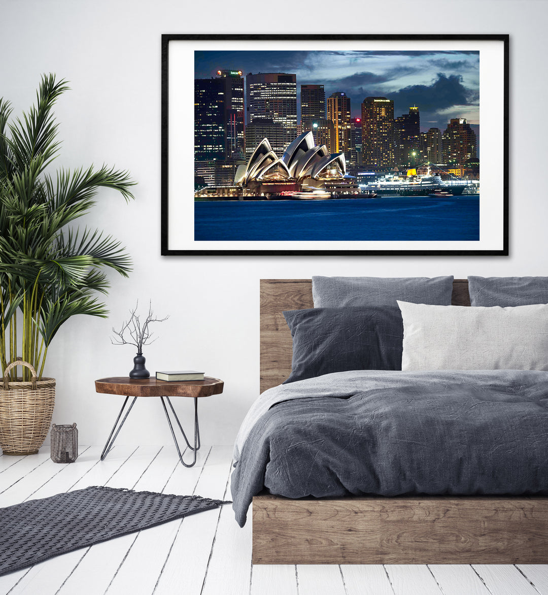 Big Boats, Sydney Harbour, fine art photograph by Richard Hirst