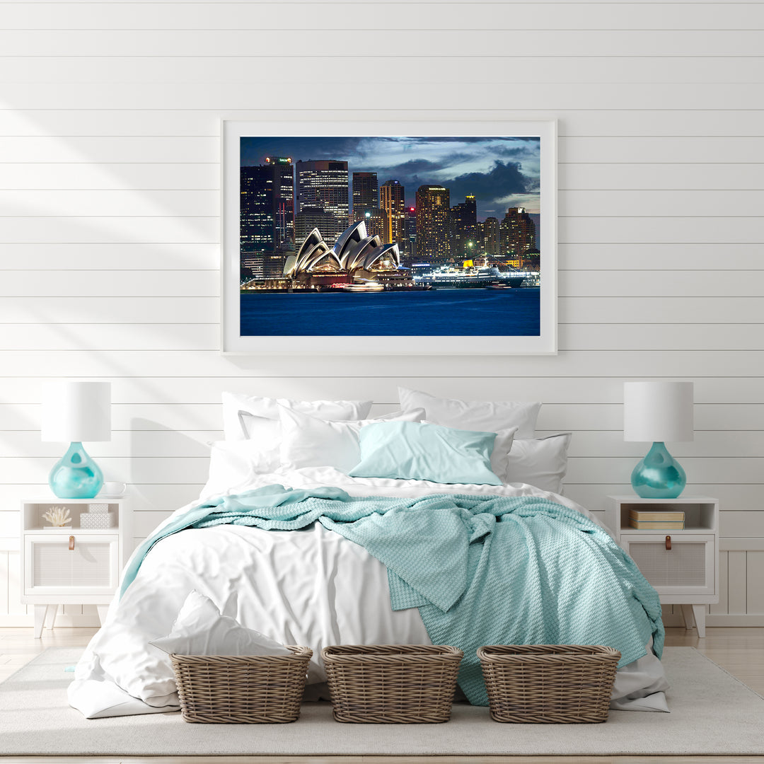 Big Boats, Sydney Harbour, fine art photograph by Richard Hirst