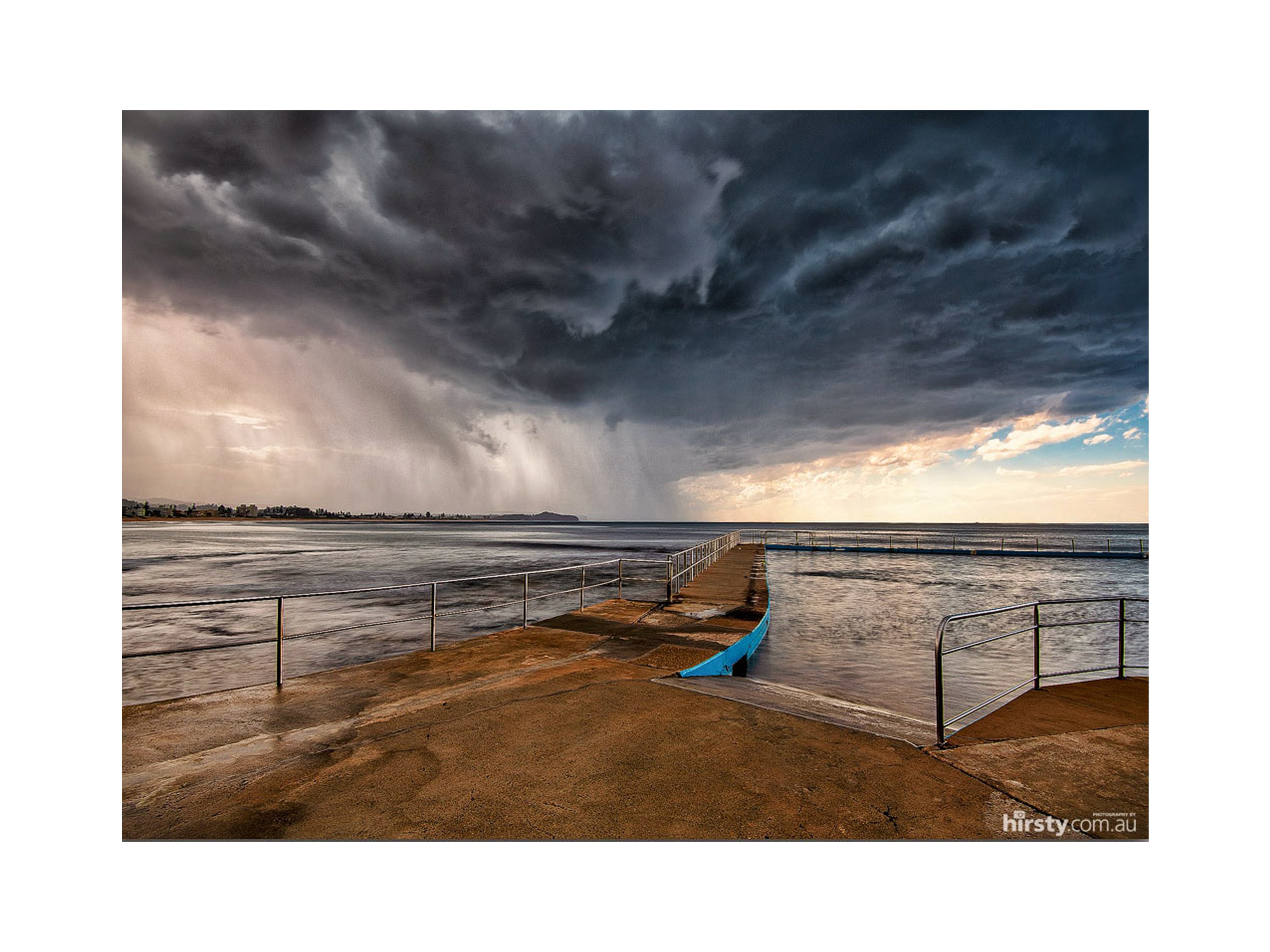 Blowing Through, Collaroy Rock Pool