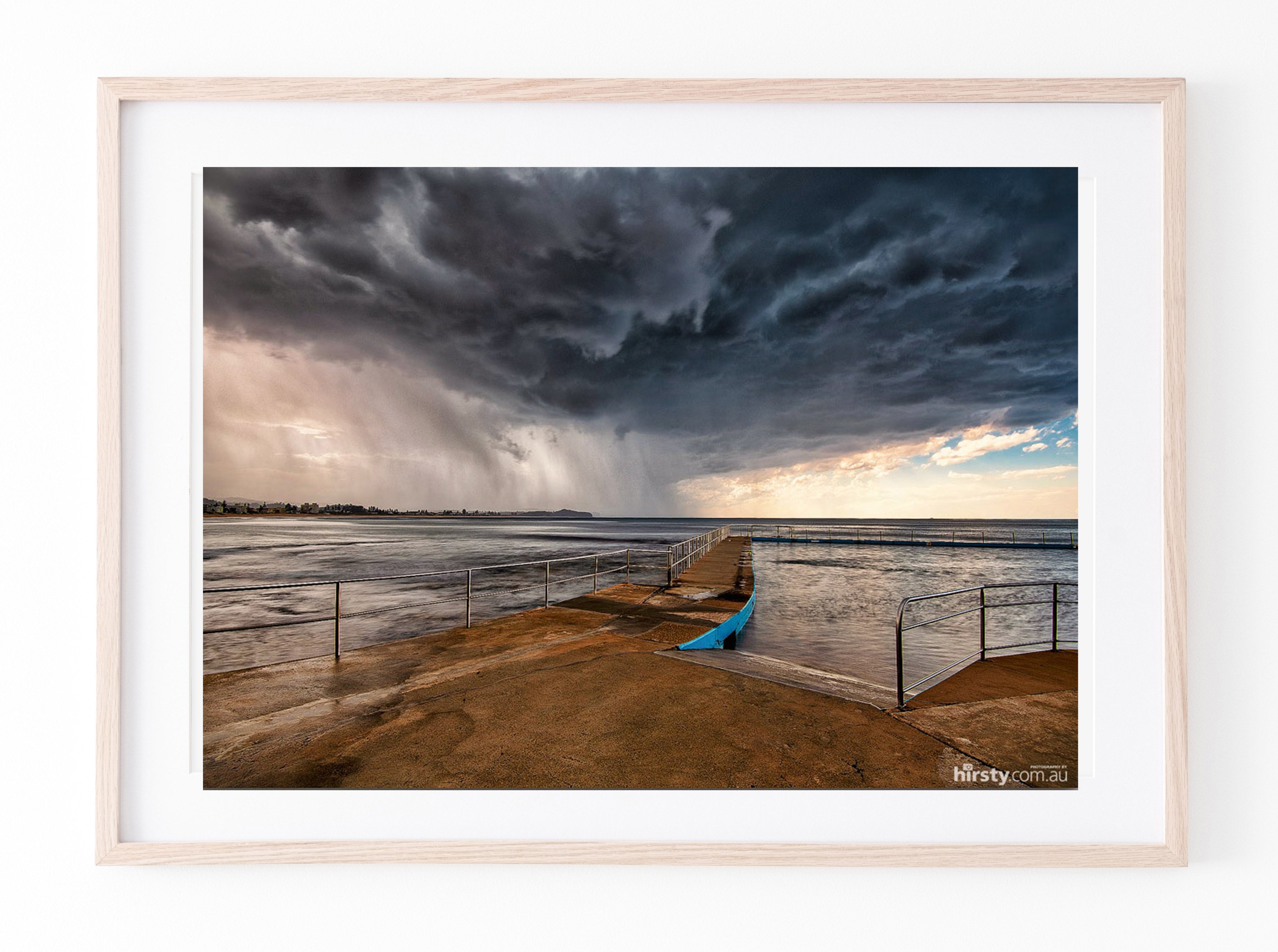 Blowing Through, Collaroy Rock Pool