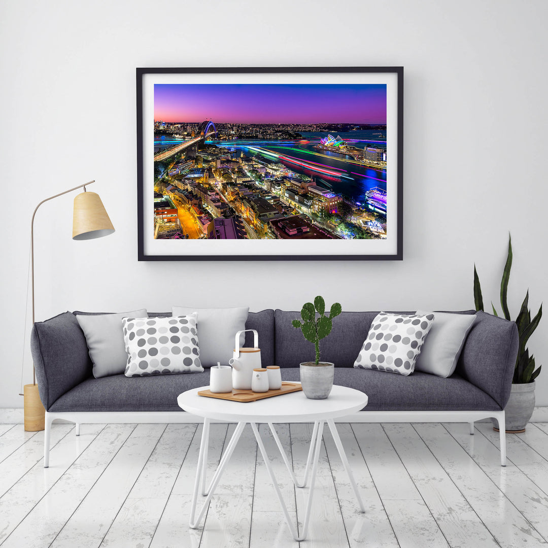 Colours, Sydney Harbour, fine art photograph by Richard Hirst