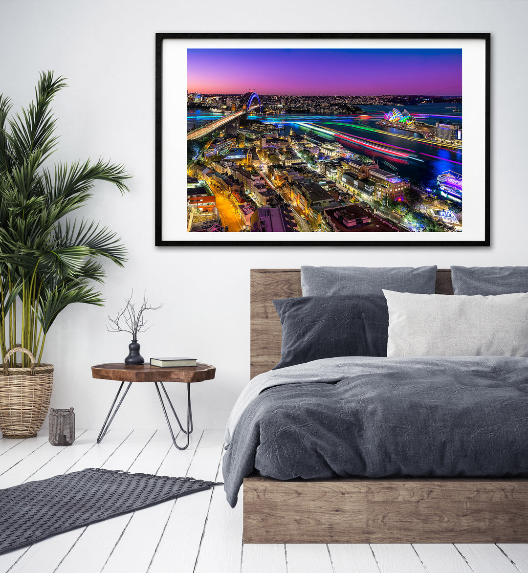 Colours, Sydney Harbour, fine art photograph by Richard Hirst