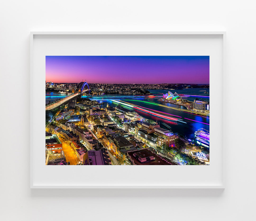 Colours, Sydney Harbour, fine art photograph by Richard Hirst