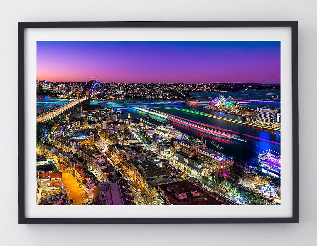 Colours, Sydney Harbour, fine art photograph by Richard Hirst