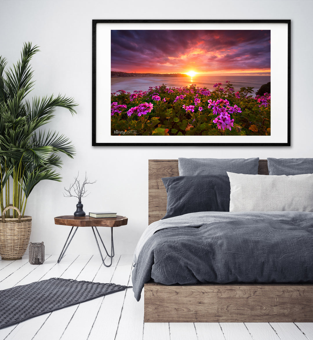 Colours of Spring, Bondi Beach print