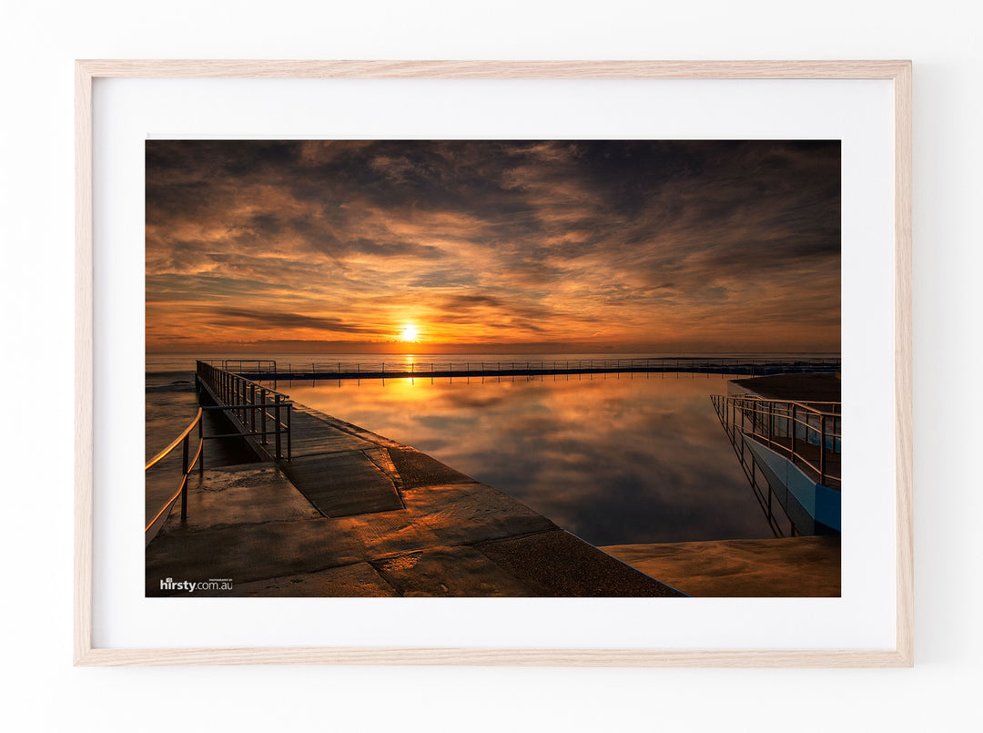 Empty, Collaroy Rock Pool print