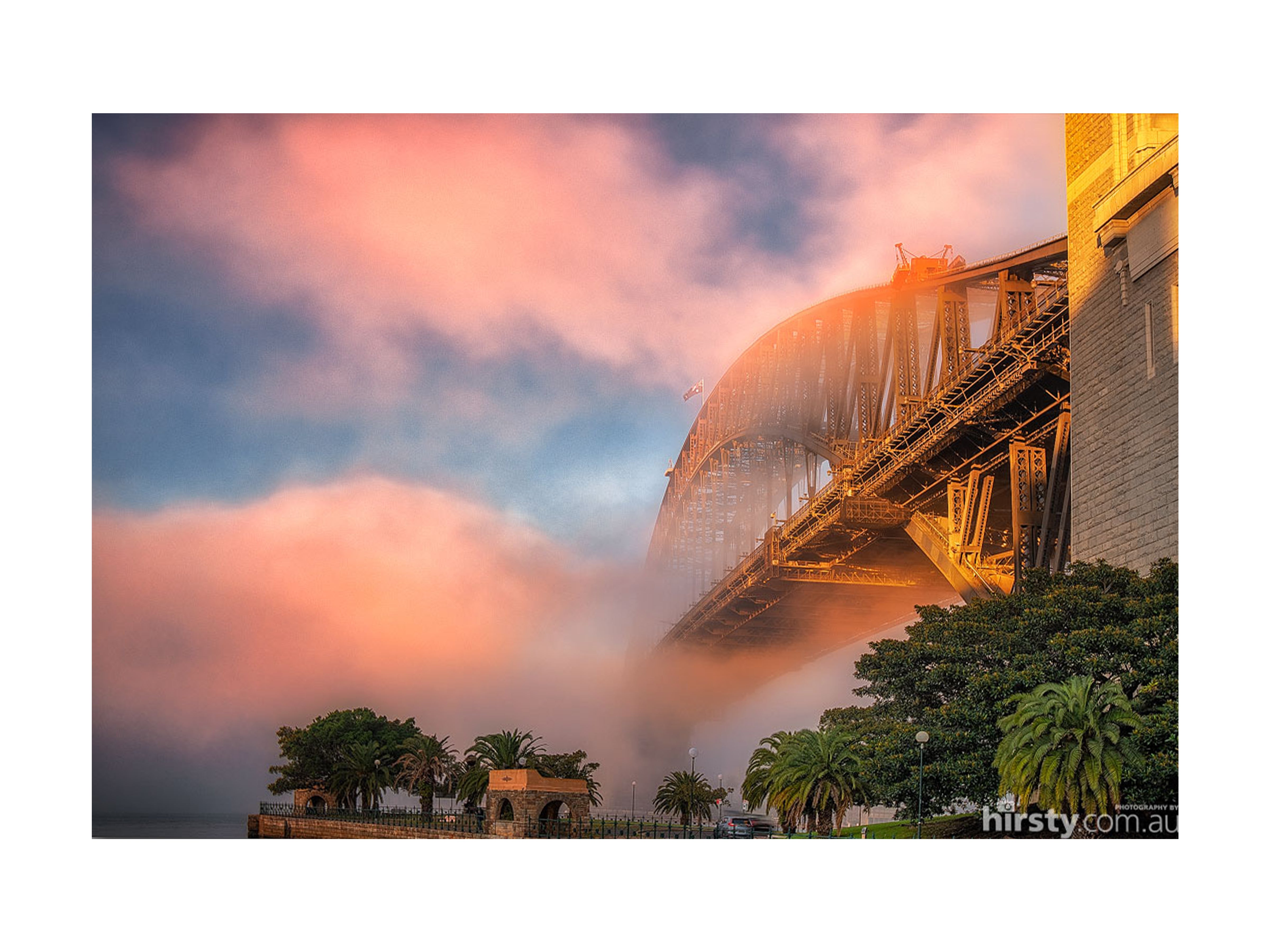Engulfed, Sydney Harbour